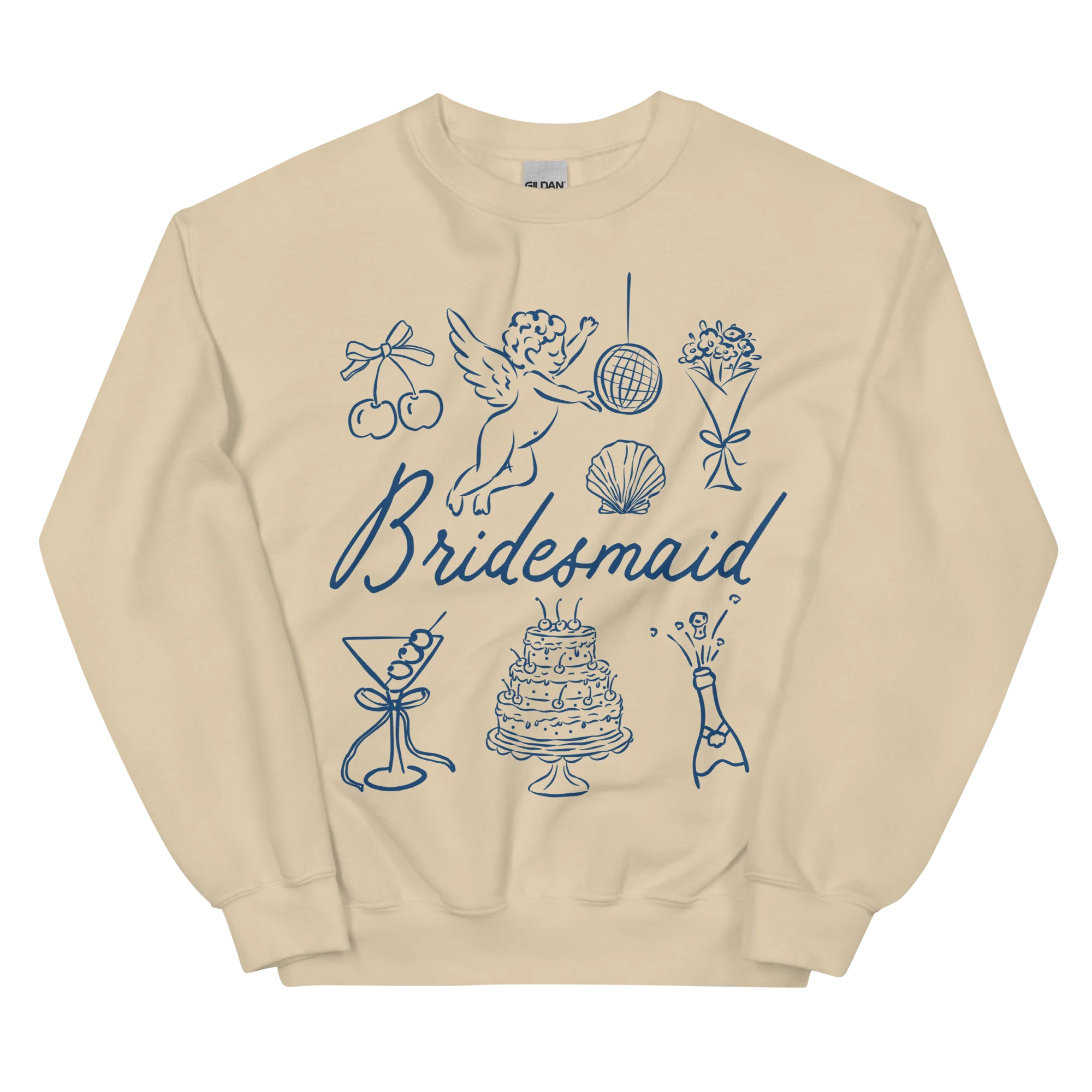 Bridesmaid Bachelorette Sweatshirt - Image 7