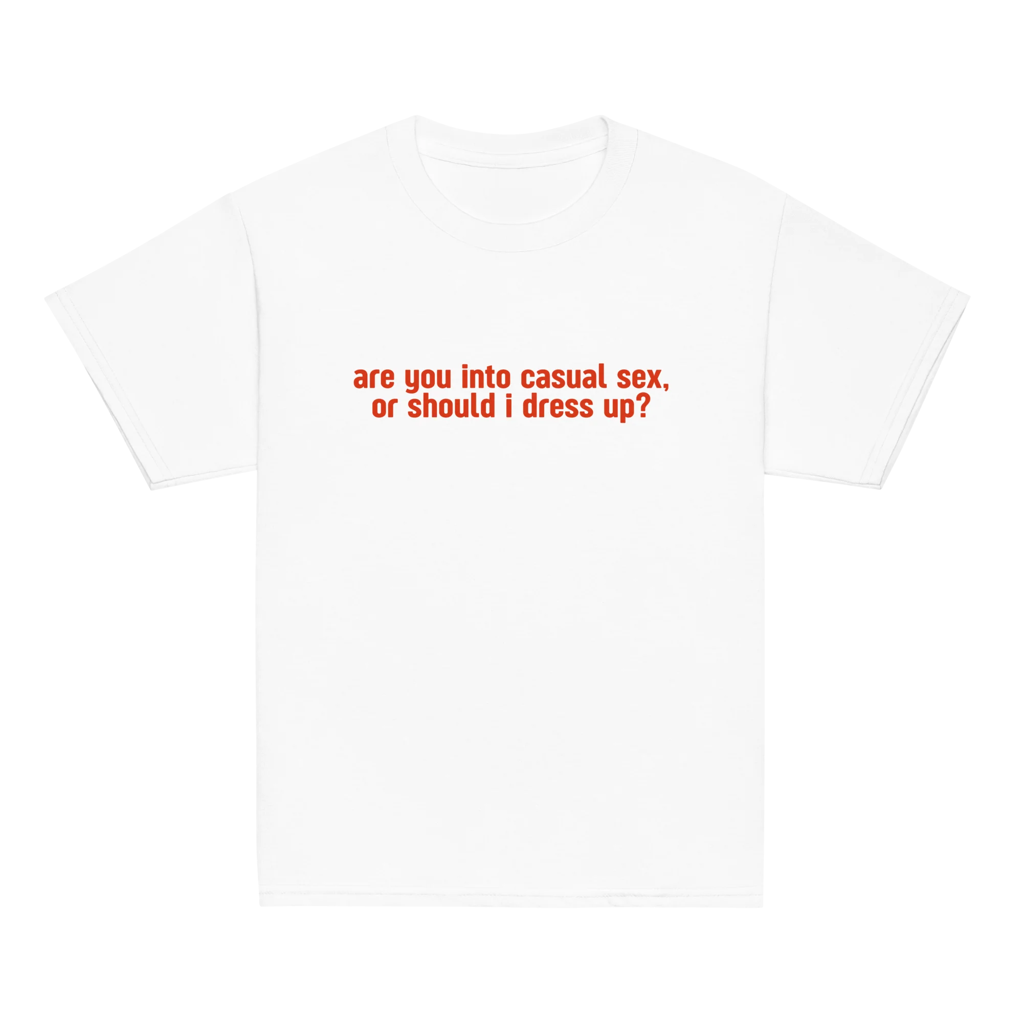 Casual Sex Dress Up Baby Tee - Image 4