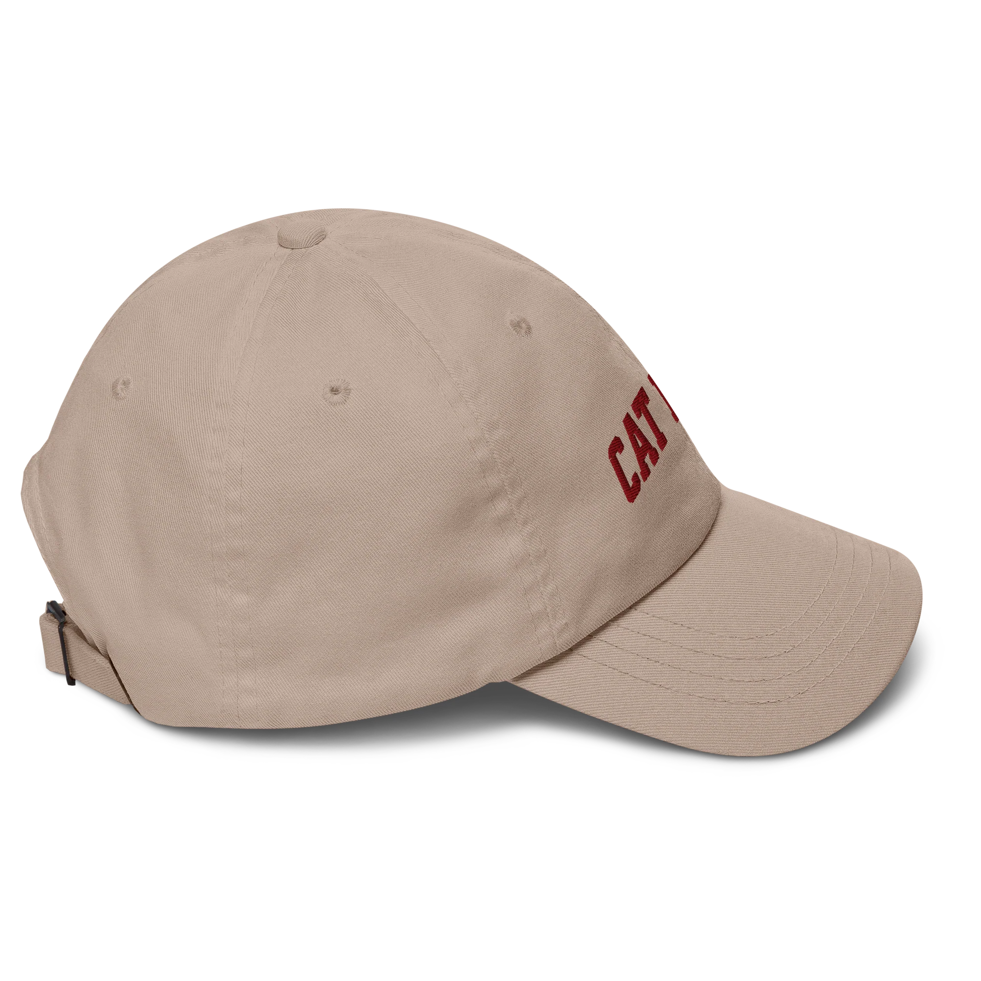 Cat Mom Embroidered Cap - Image 3