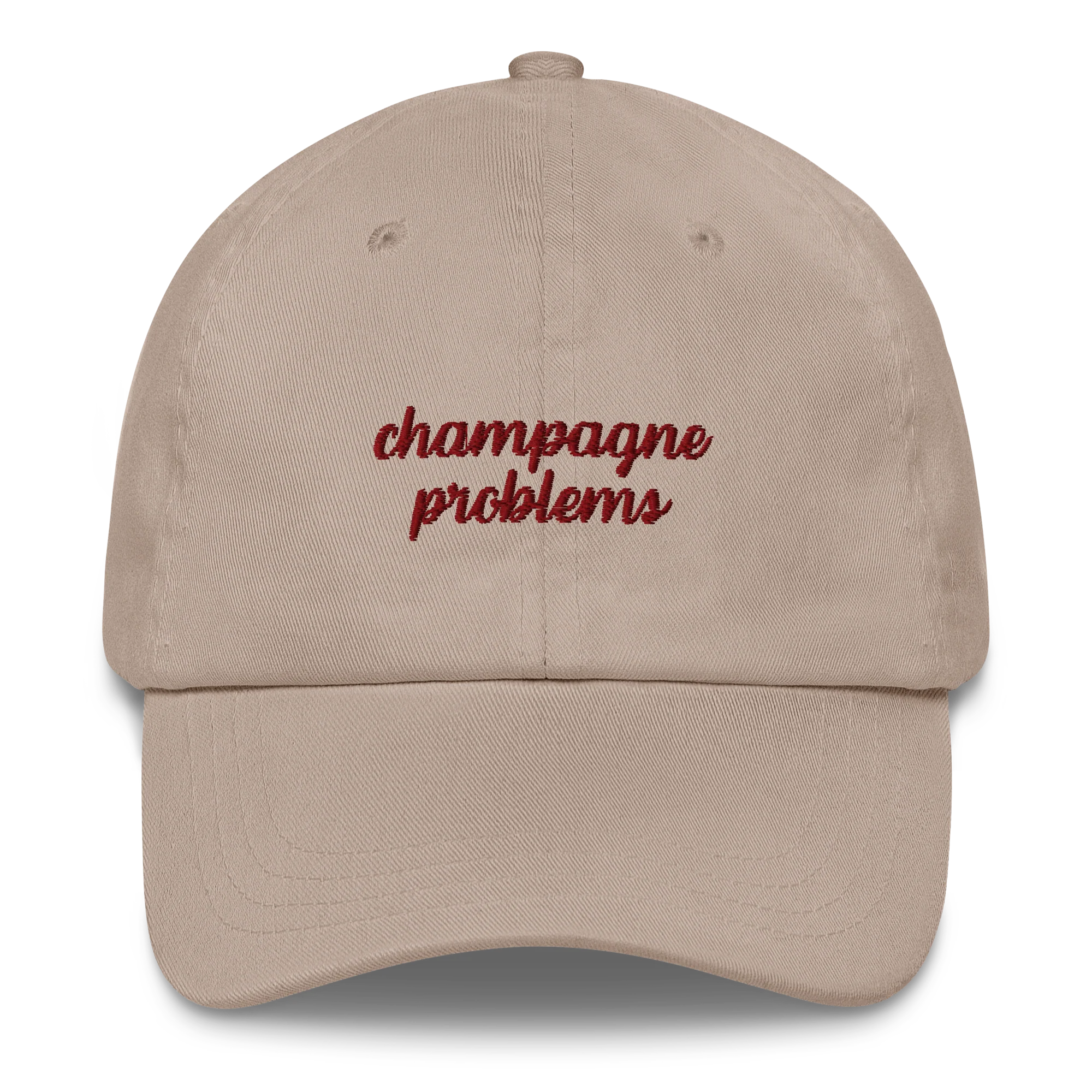 Champagne Problems Embroidered Cap - Image 3