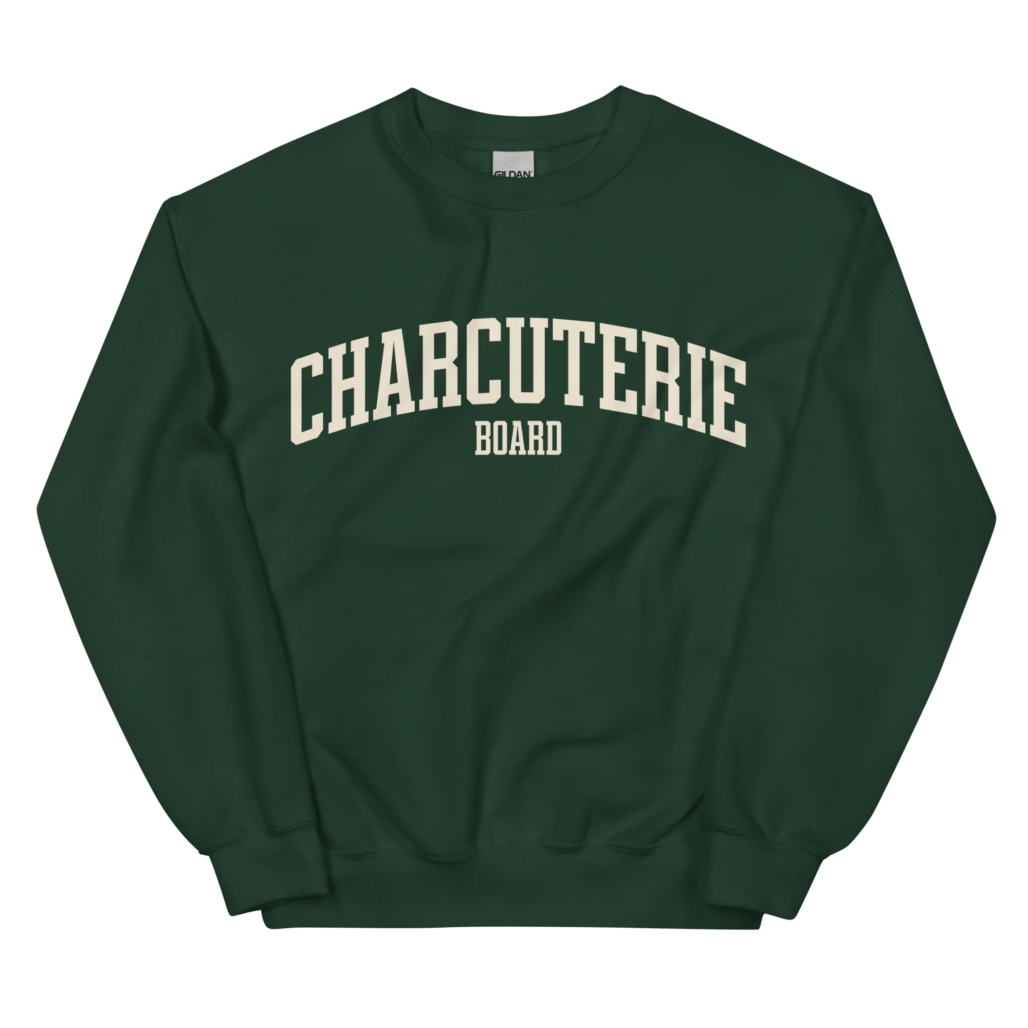 Charcuterie Board Foodie Varsity Sweatshirt - Image 6