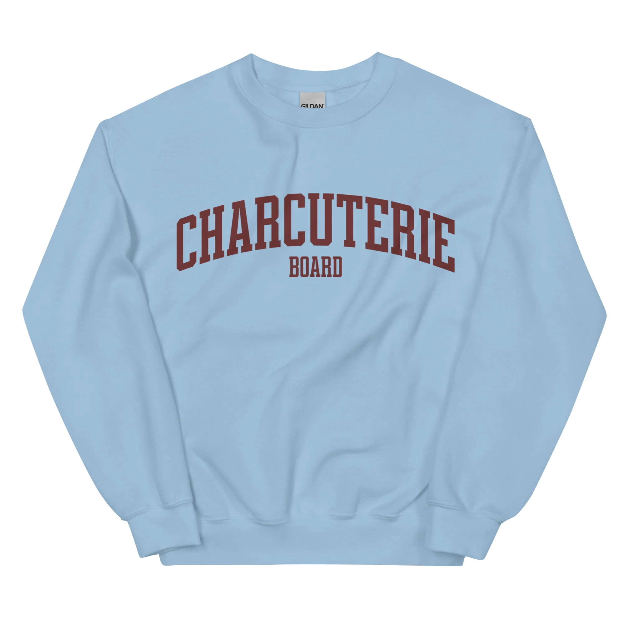 Charcuterie Board Foodie Varsity Sweatshirt - Image 9