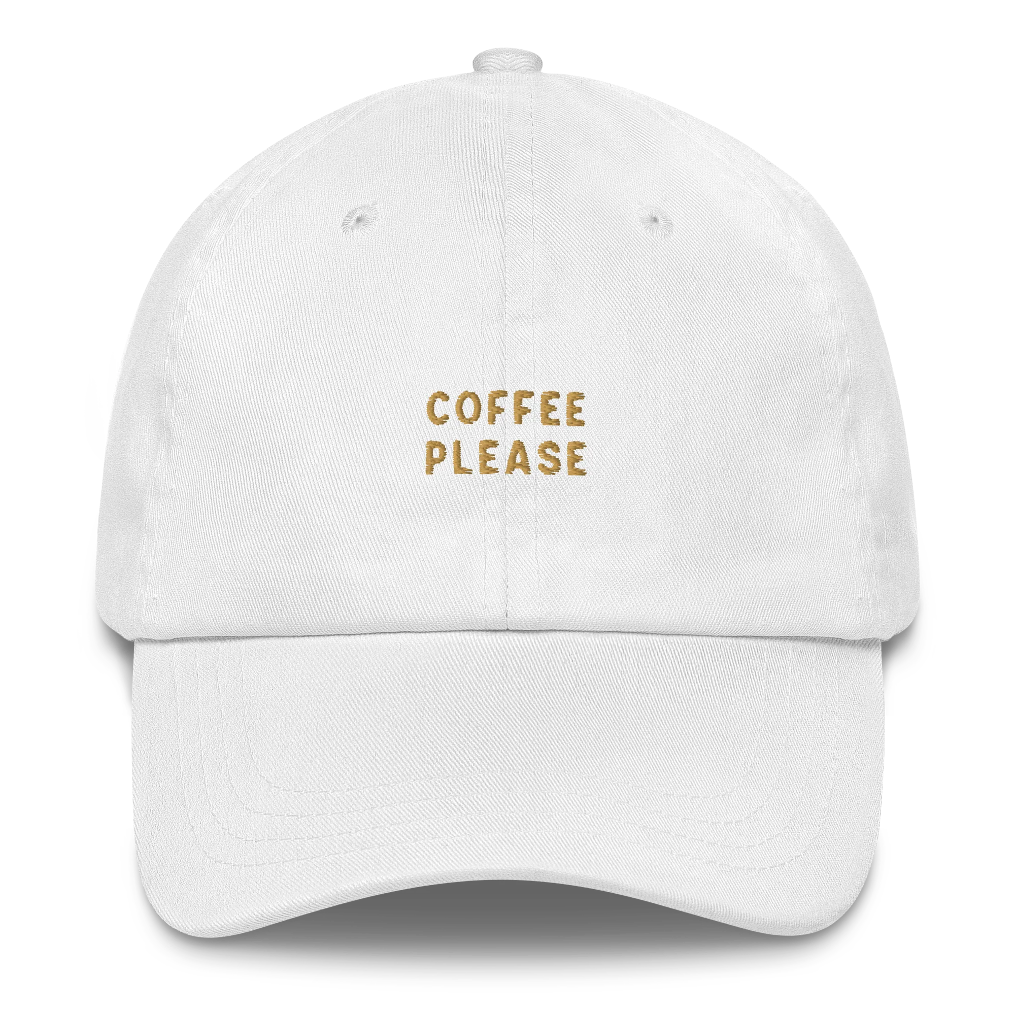 Coffee Please Embroidered Cap - Image 6