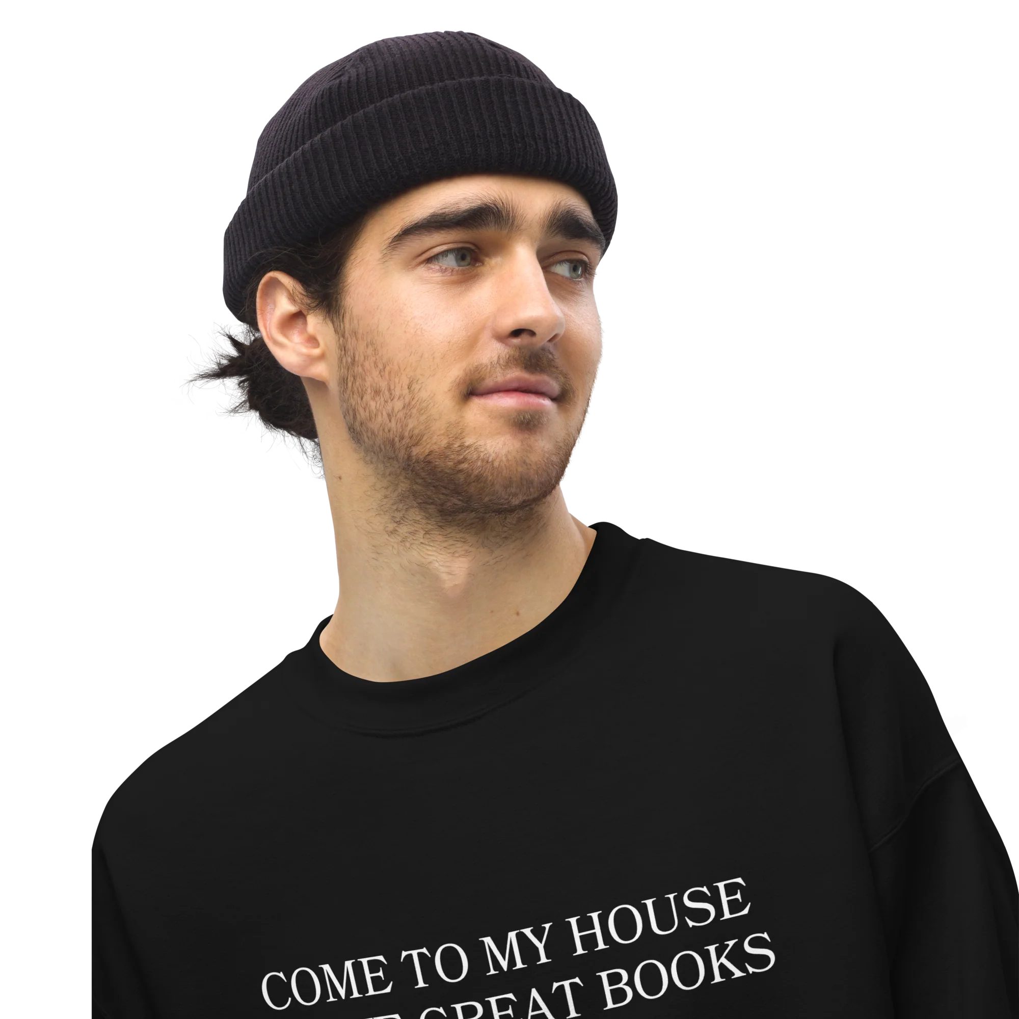 Come to My House I Have Great Books Sweatshirt - Image 2