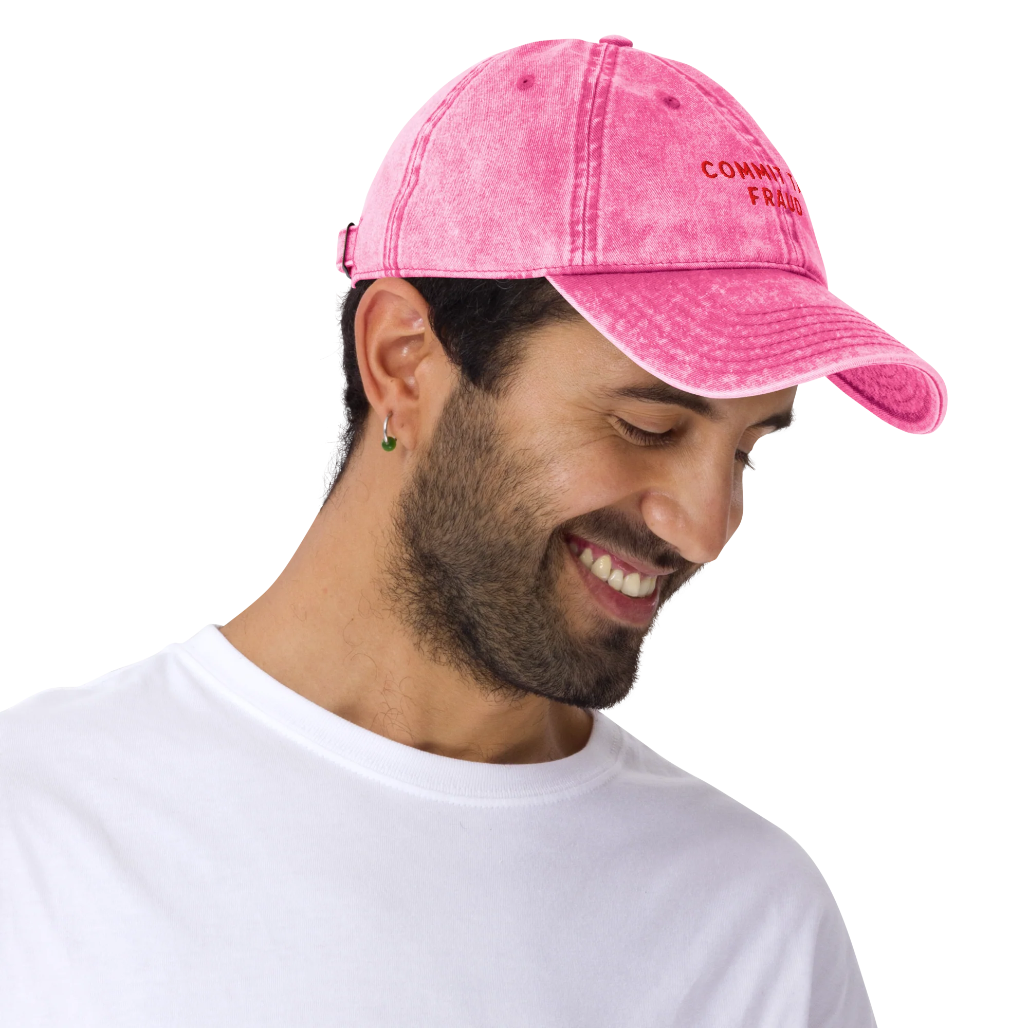 Commit Tax Fraud Embroidered Vintage Cap - Image 10