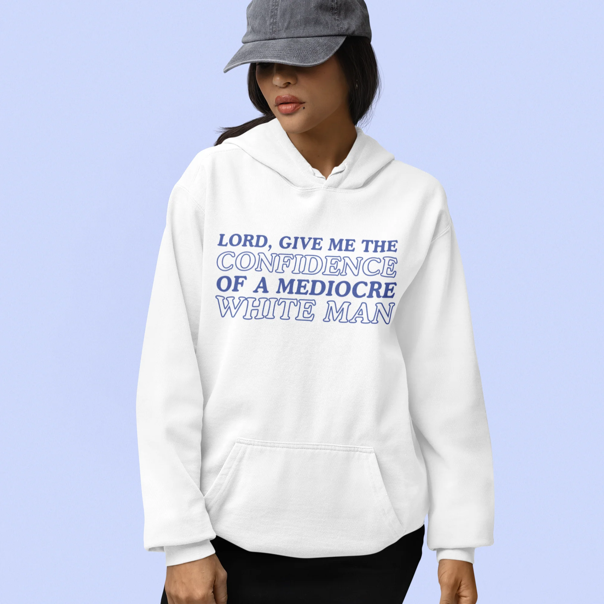 Confidence of a Mediocre White Man Hoodie - Image 2