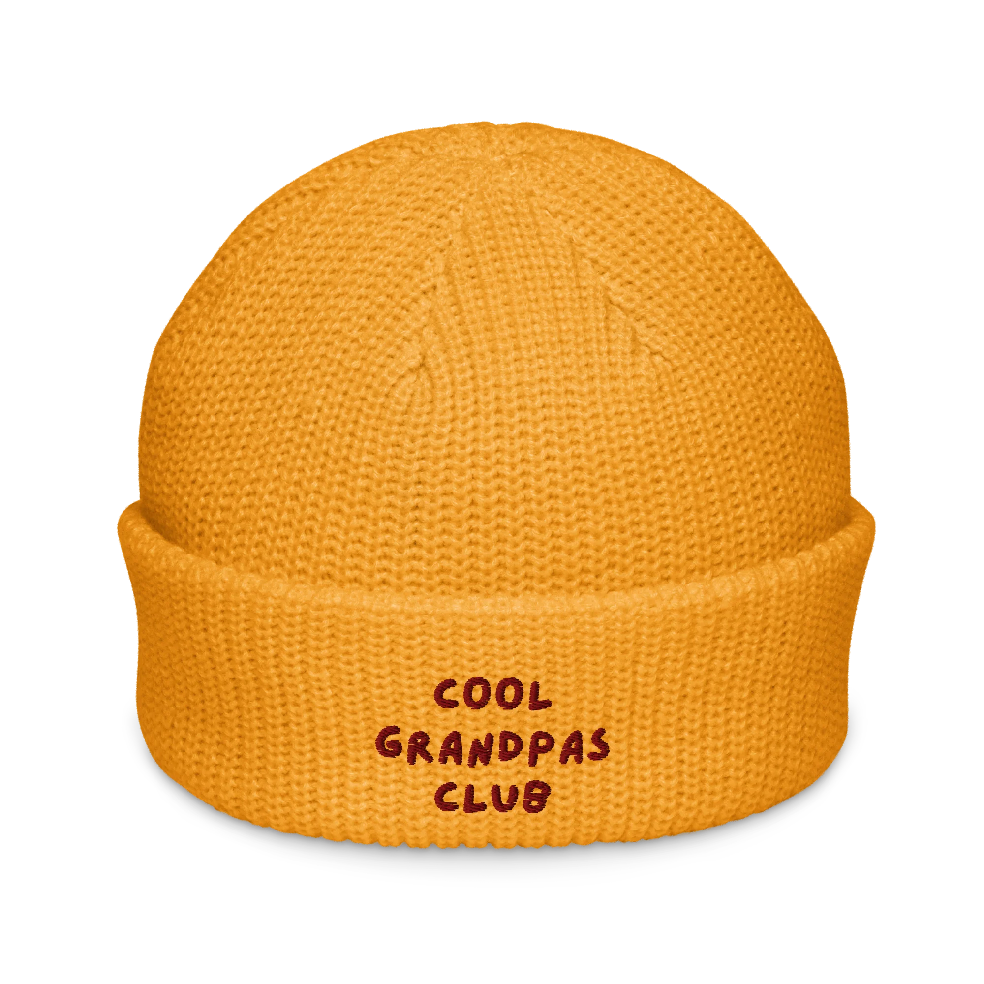 Cool Grandpas Club Embroidered Cable Beanie - Image 8