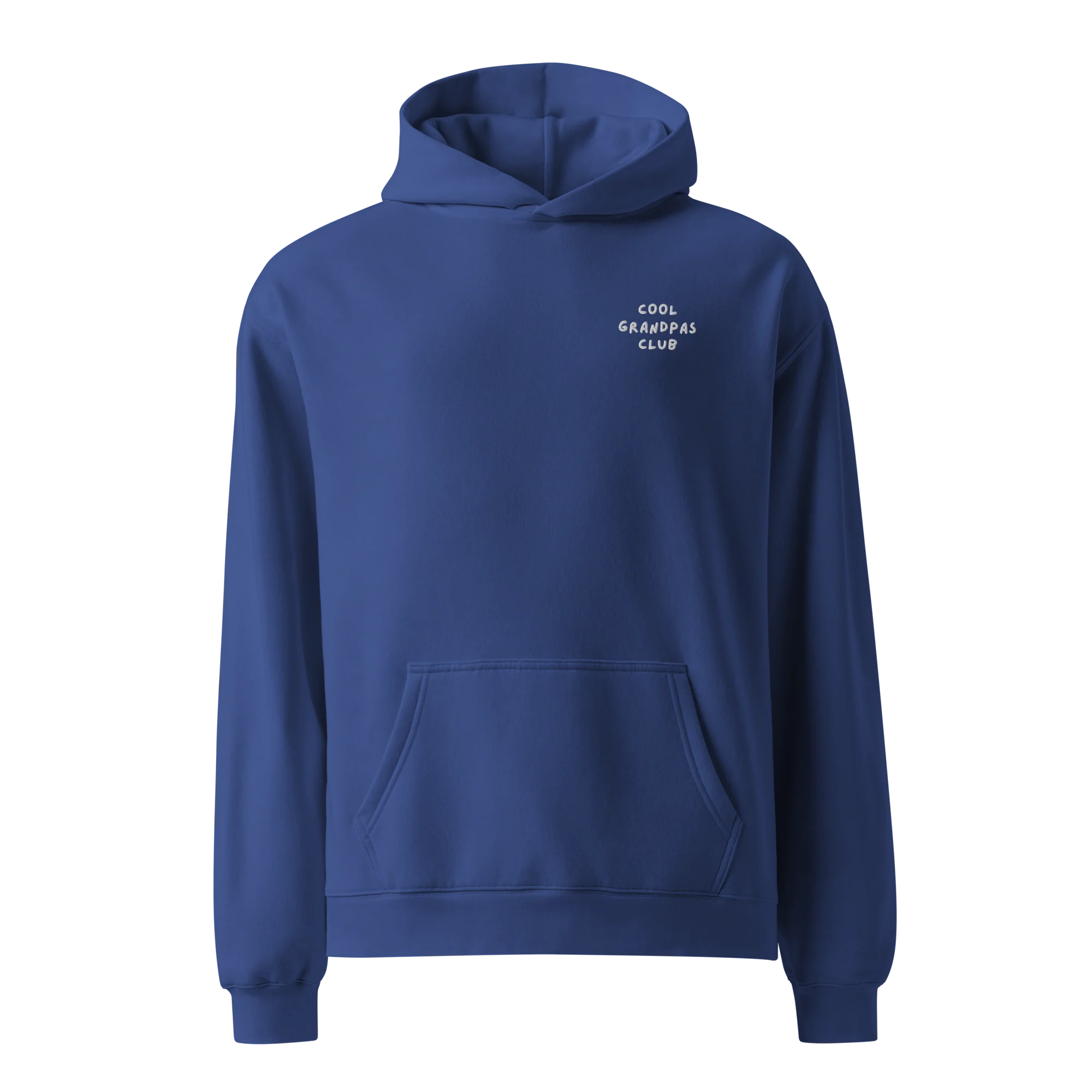 Cool Grandpas Club Embroidered Premium Oversized Hoodie - Image 8