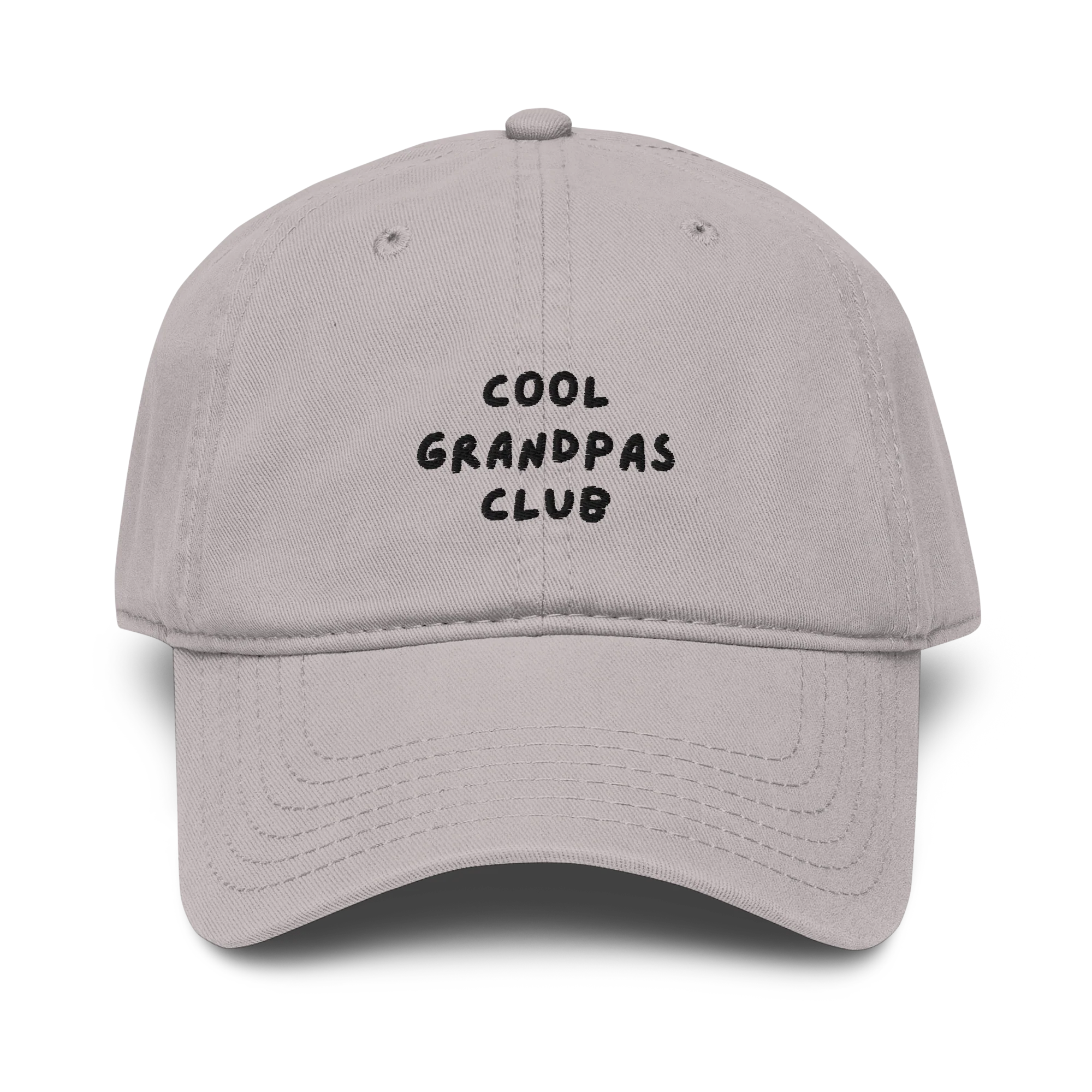Cool Grandpas Club Embroidered Vintage Wash Baseball Cap - Image 4