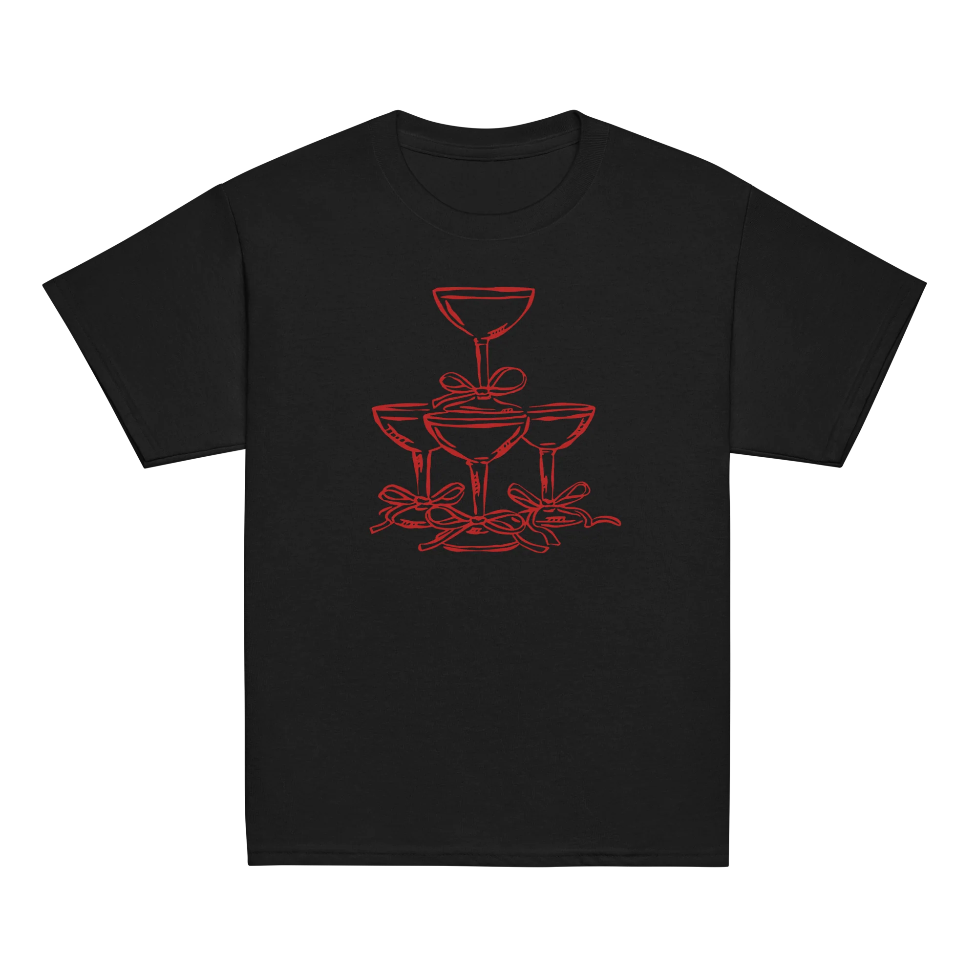 Coquette Champagne Baby Tee - Image 4