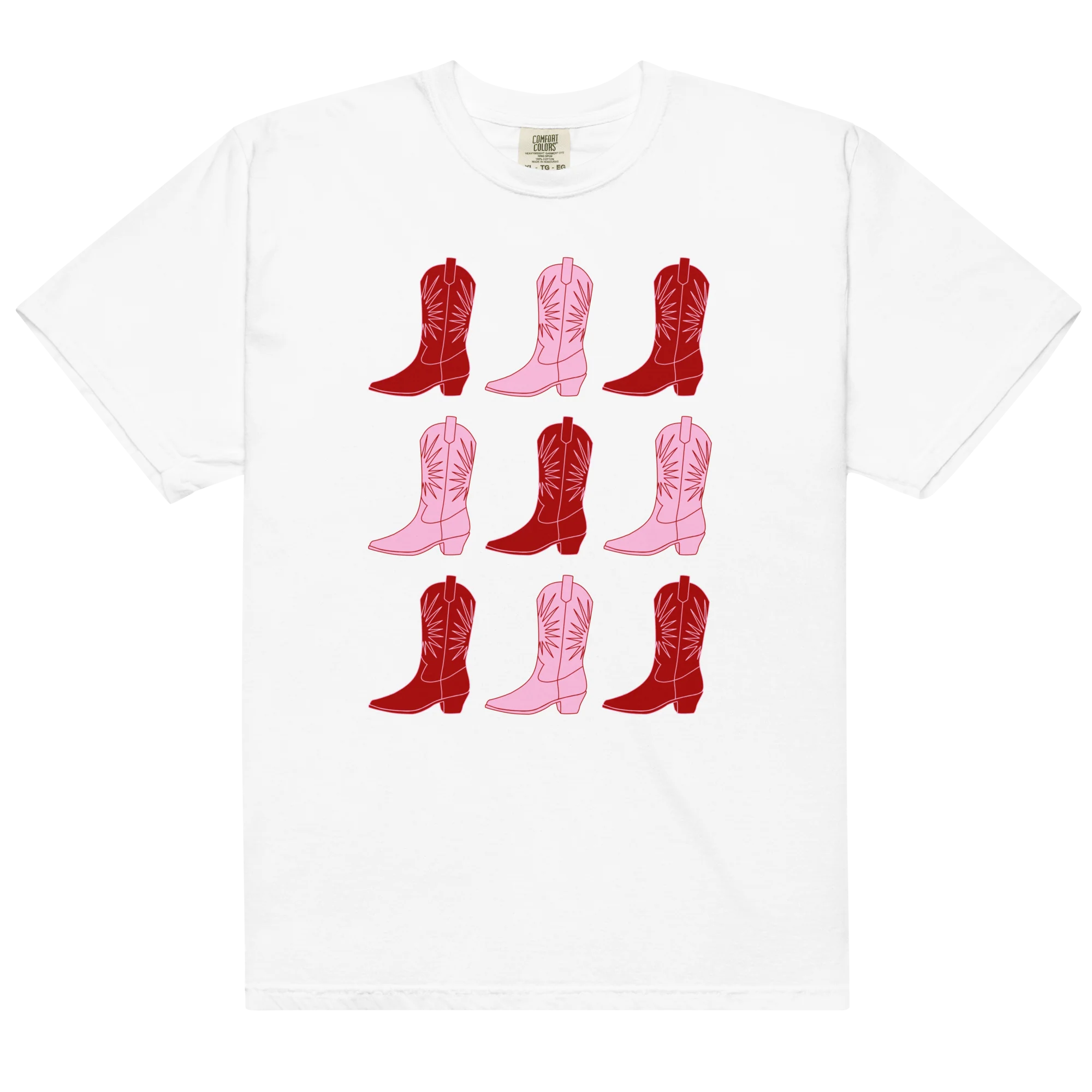 Cowgirl Boots Coquette Classic T-Shirt - Image 3