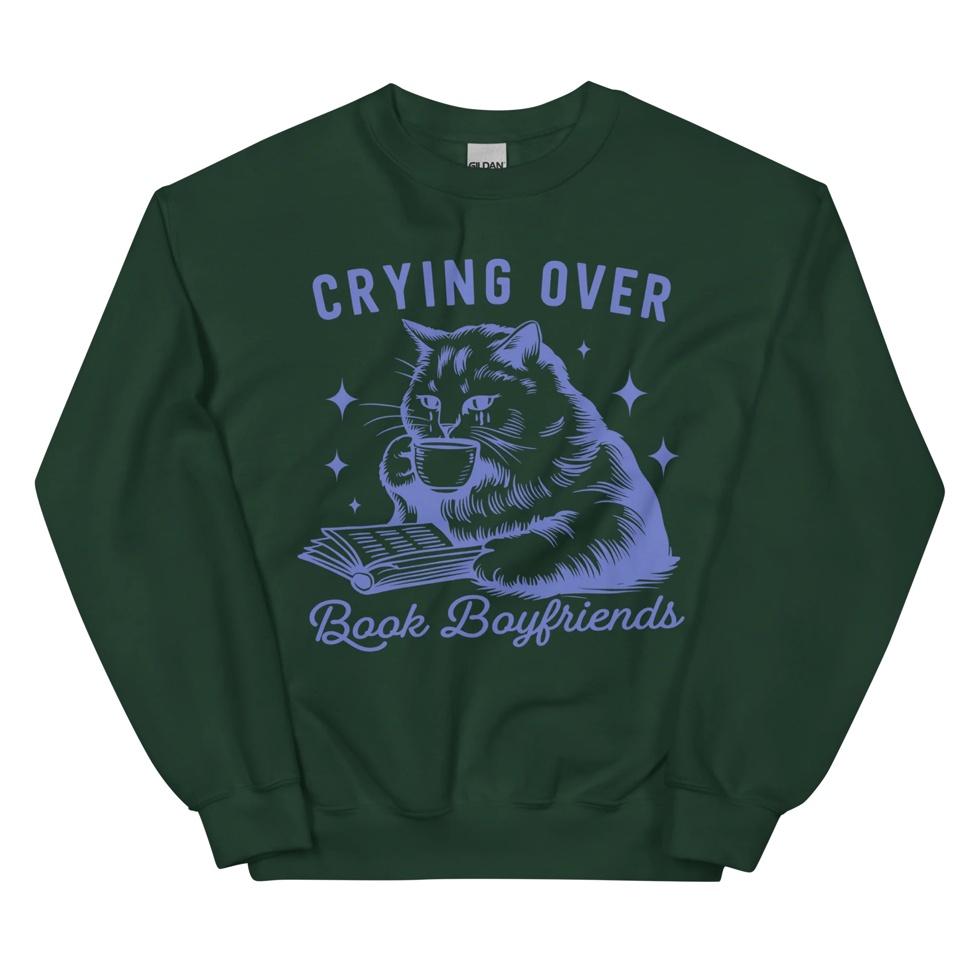 Crying Over Book Boyfriends Sweatshirt - Image 11