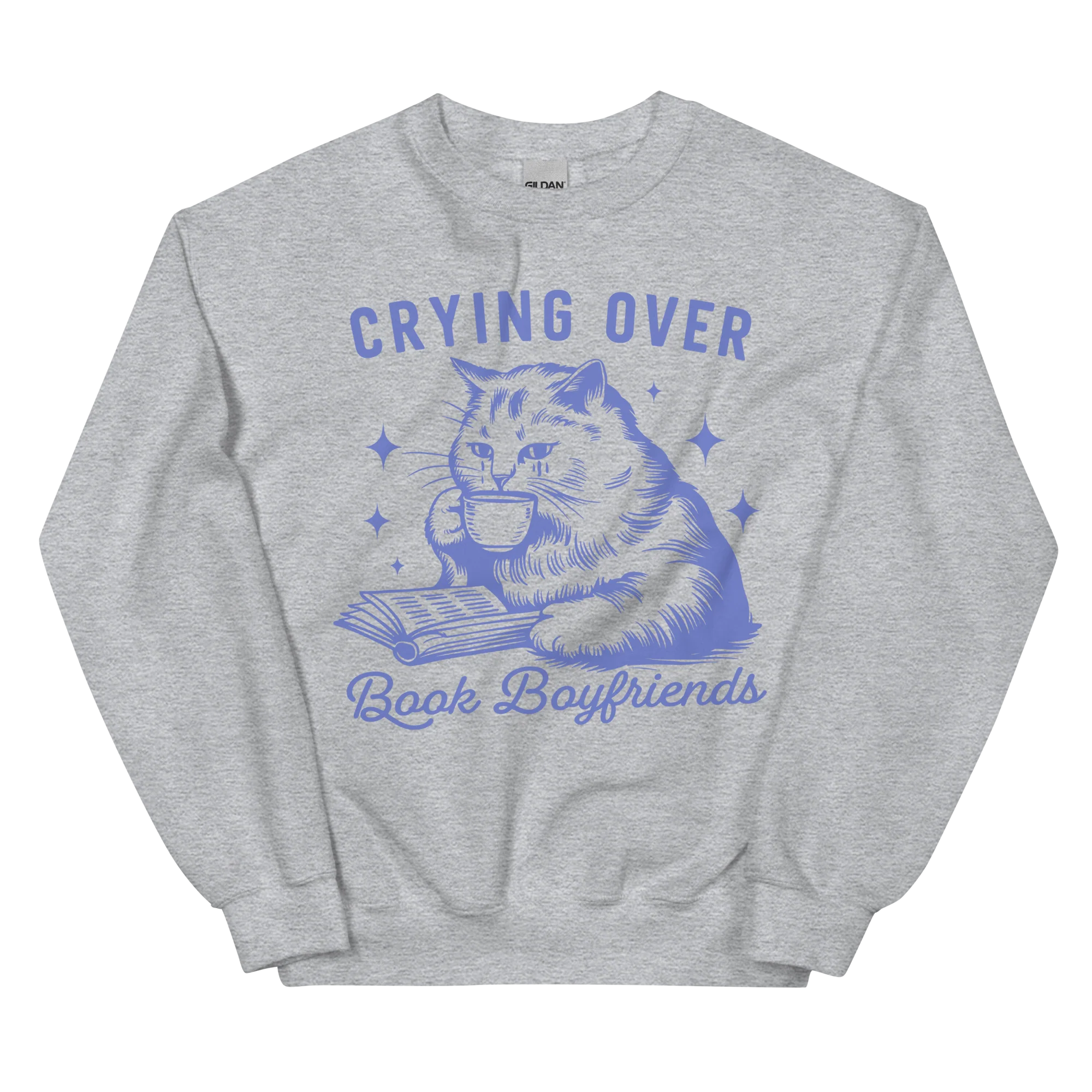 Crying Over Book Boyfriends Sweatshirt - Image 4
