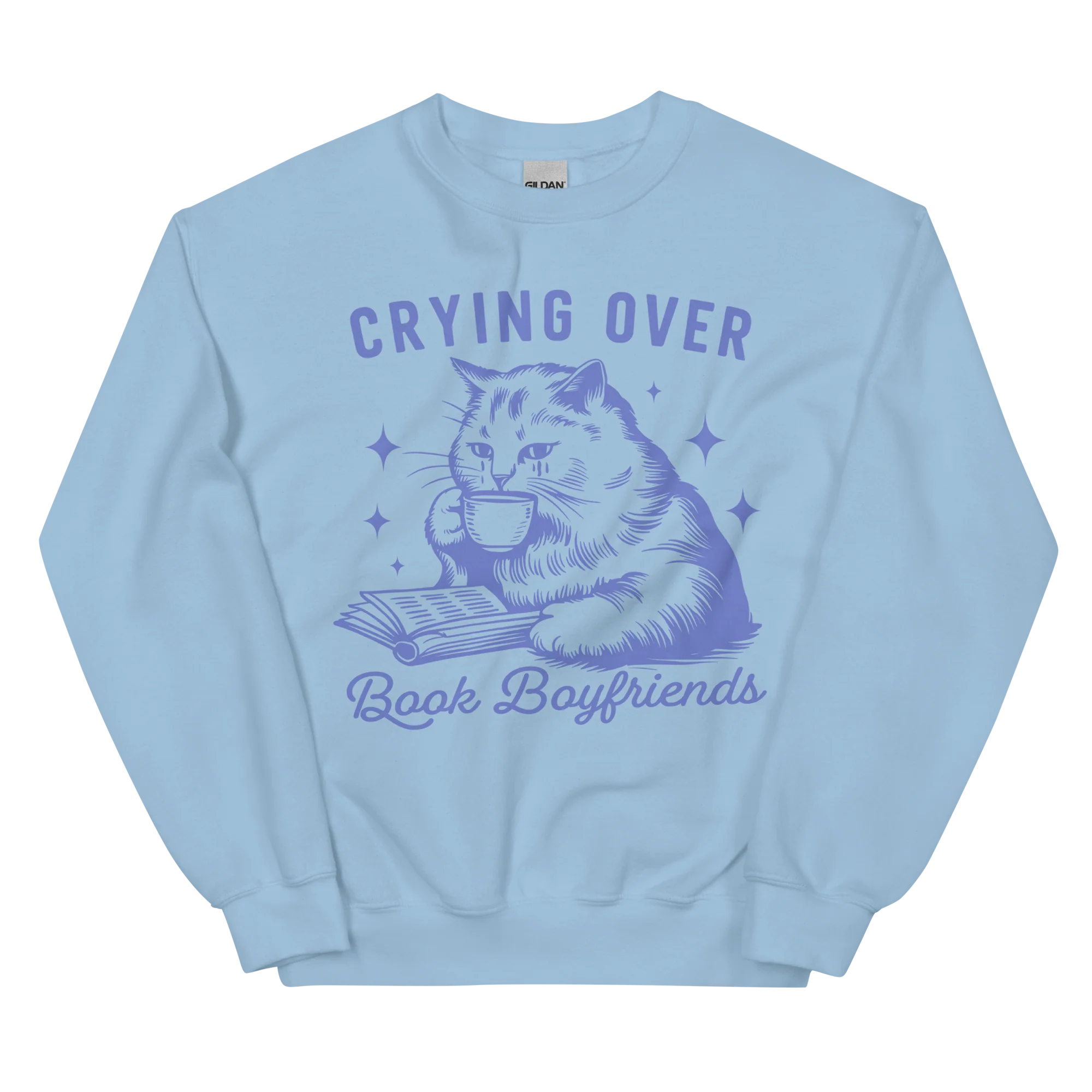 Crying Over Book Boyfriends Sweatshirt - Image 5