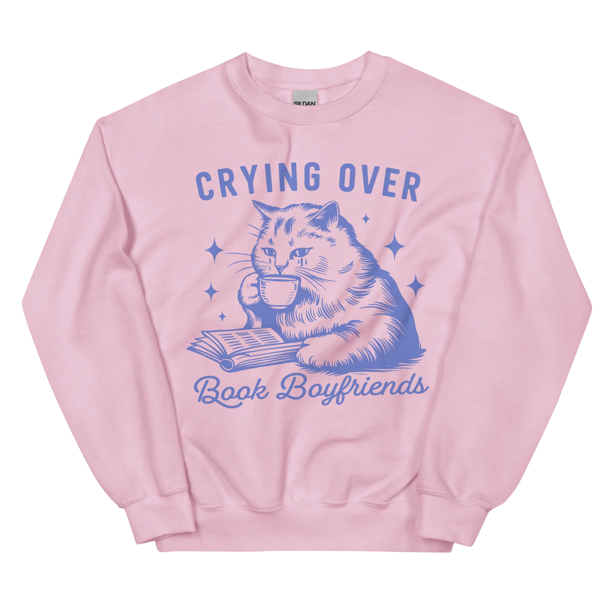 Crying Over Book Boyfriends Sweatshirt - Image 6