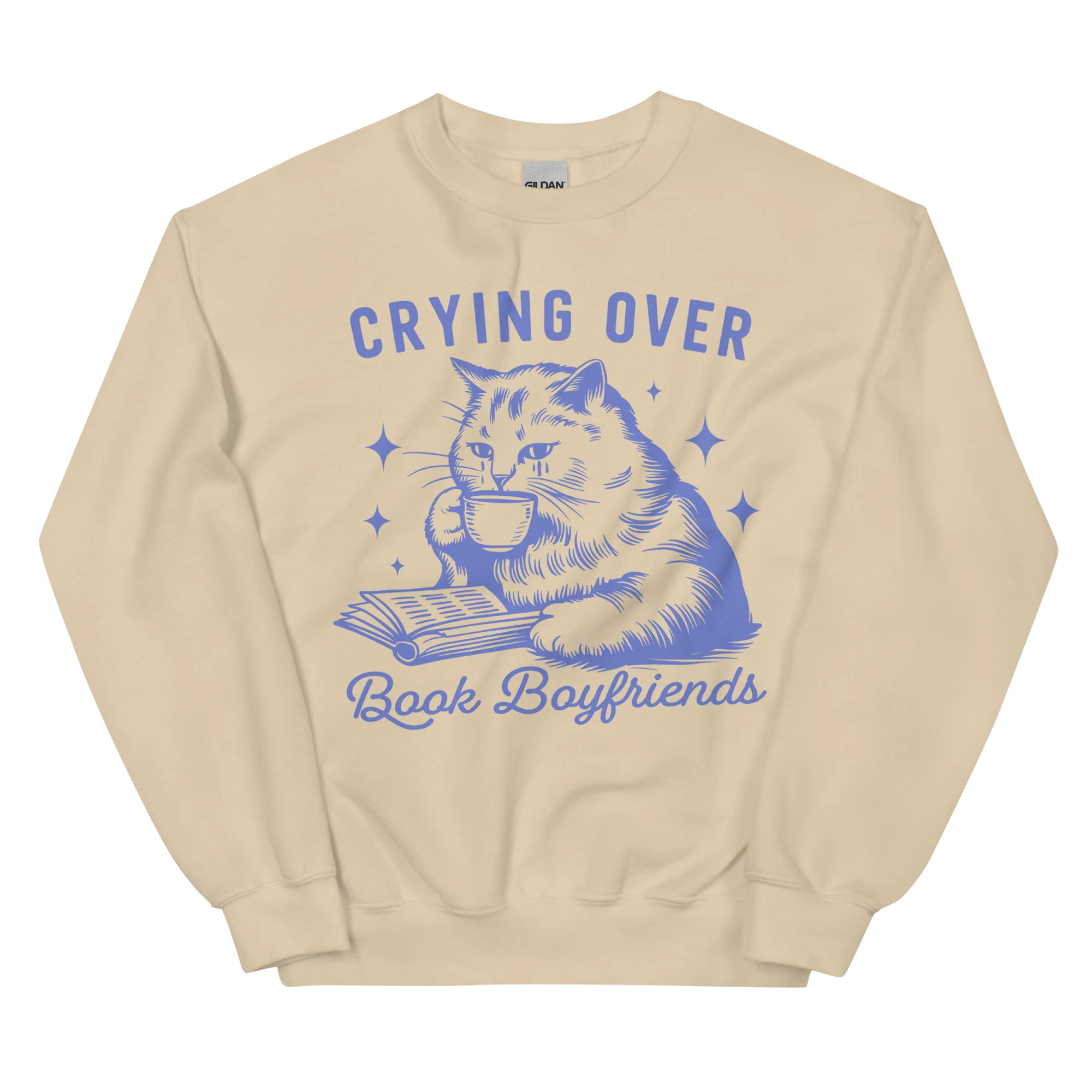 Crying Over Book Boyfriends Sweatshirt - Image 9