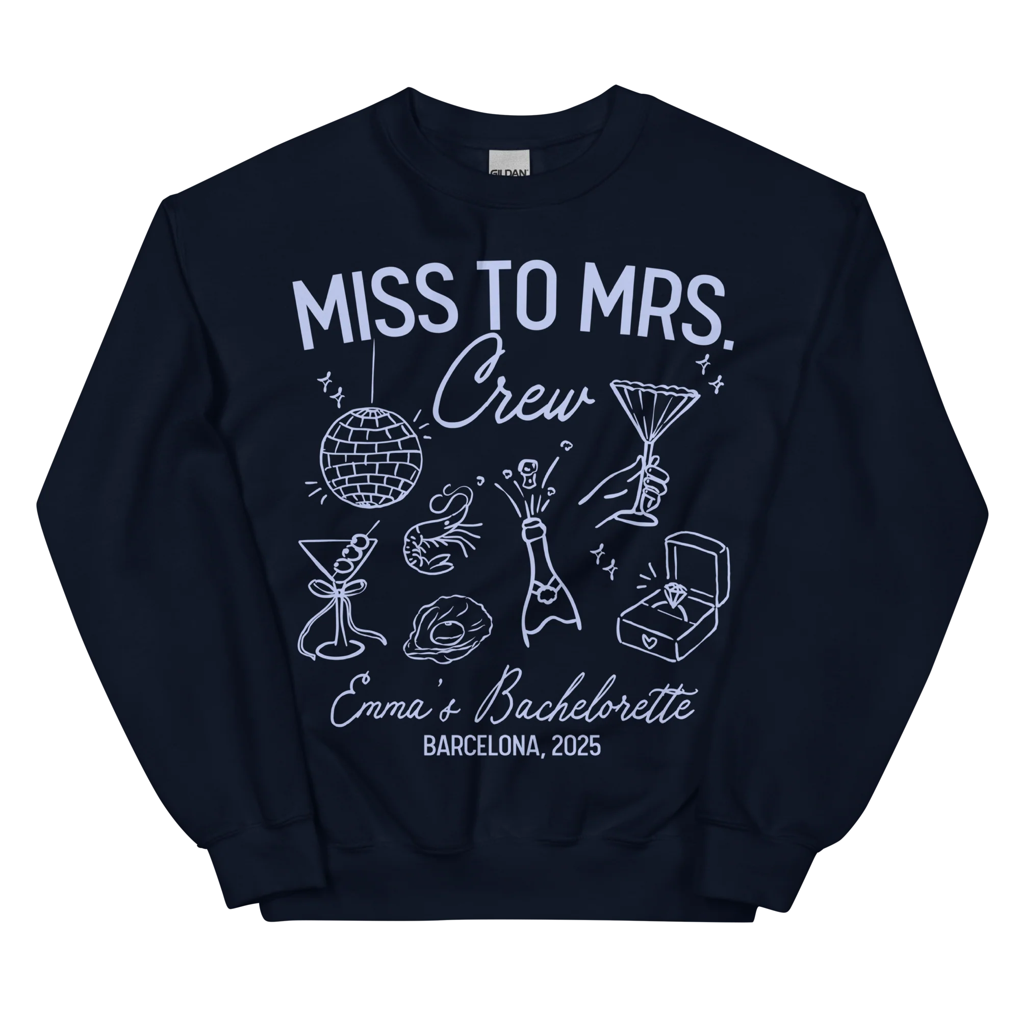 CUSTOM Bachelorette Party Trip Sweatshirt - Image 5