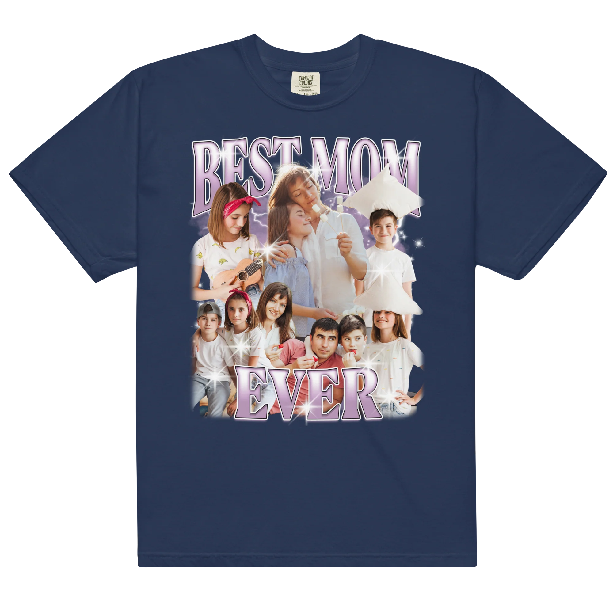 CUSTOM Best Mom Ever Photo Bootleg T-Shirt - Image 10