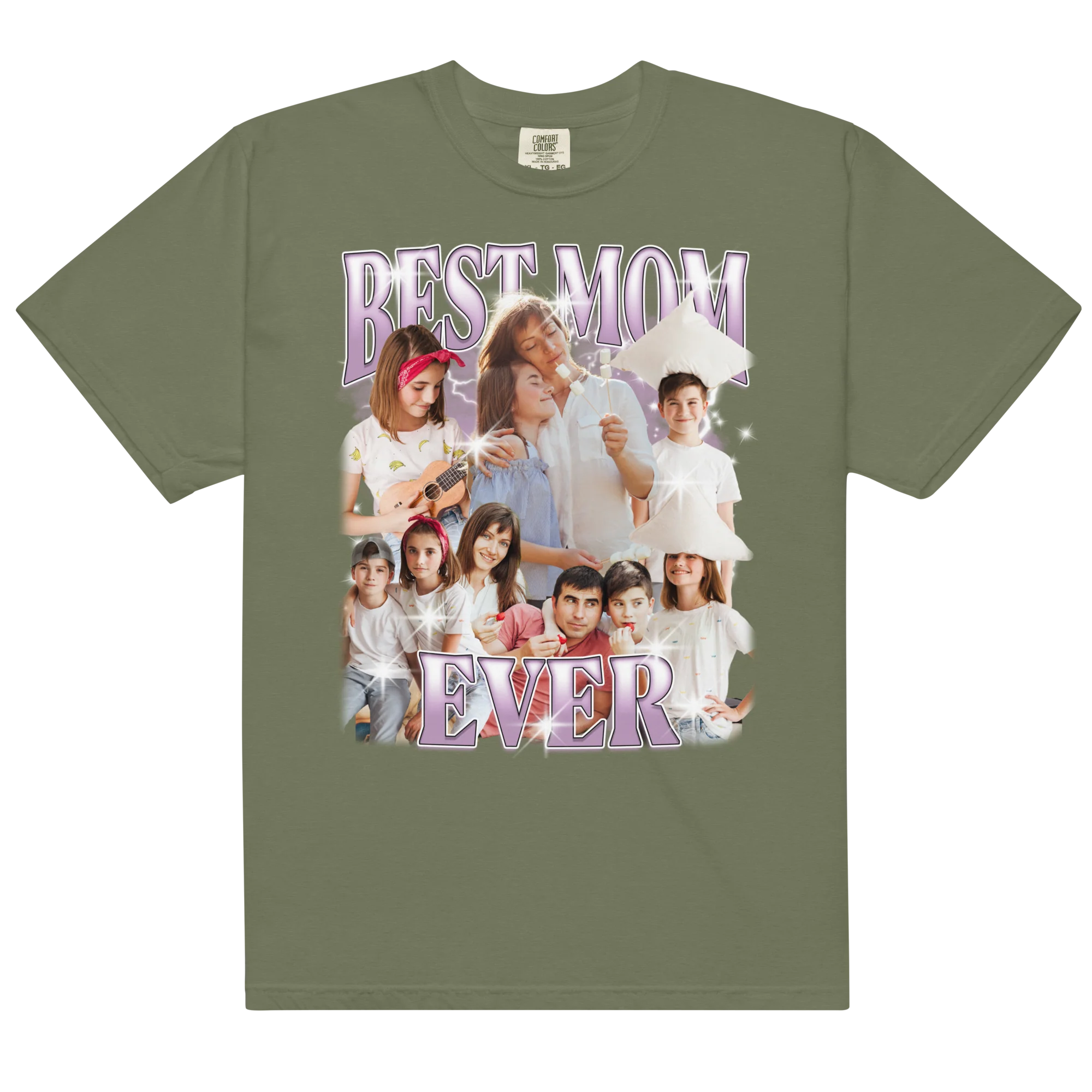 CUSTOM Best Mom Ever Photo Bootleg T-Shirt - Image 14