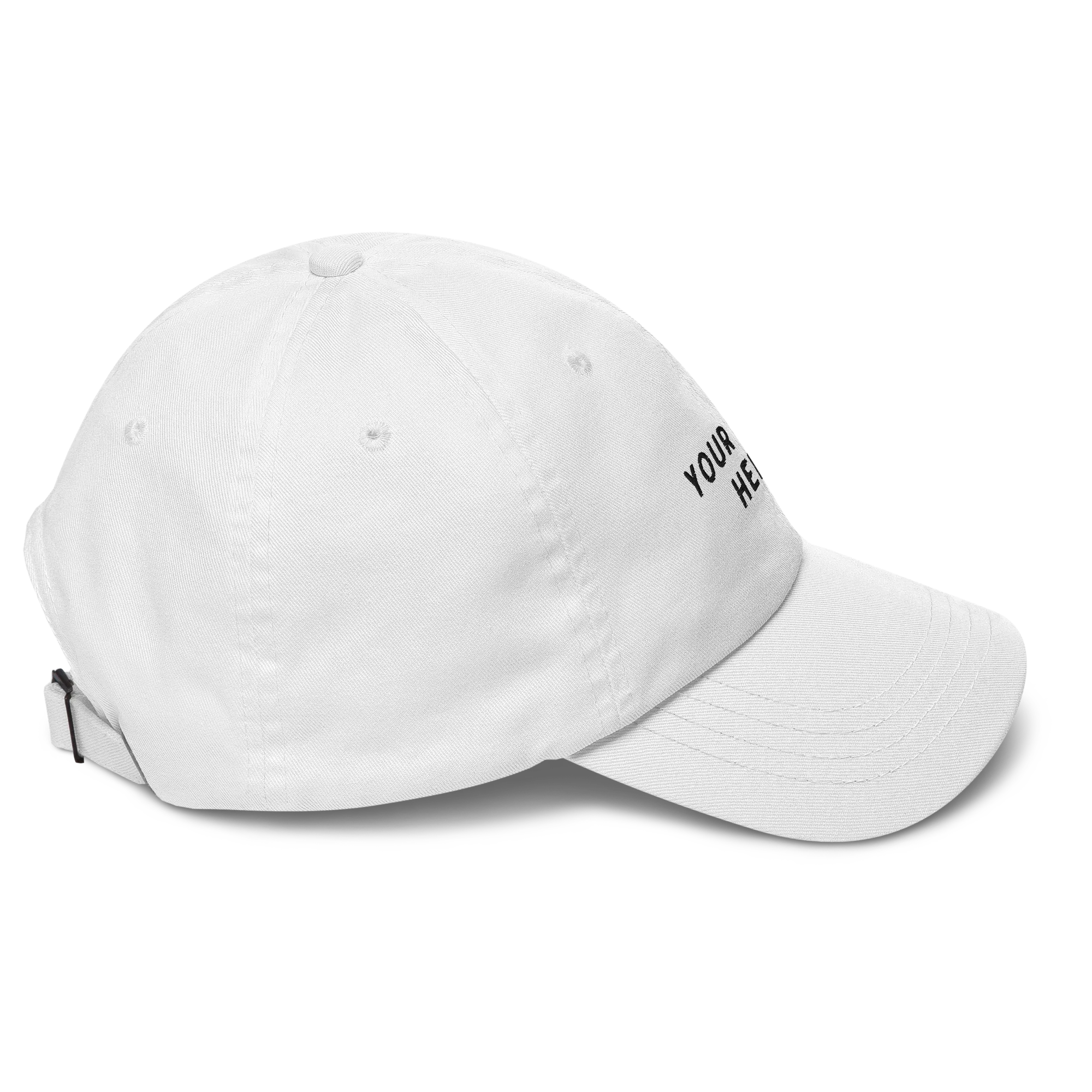 CUSTOM Your Text Embroidered Cap - Image 6