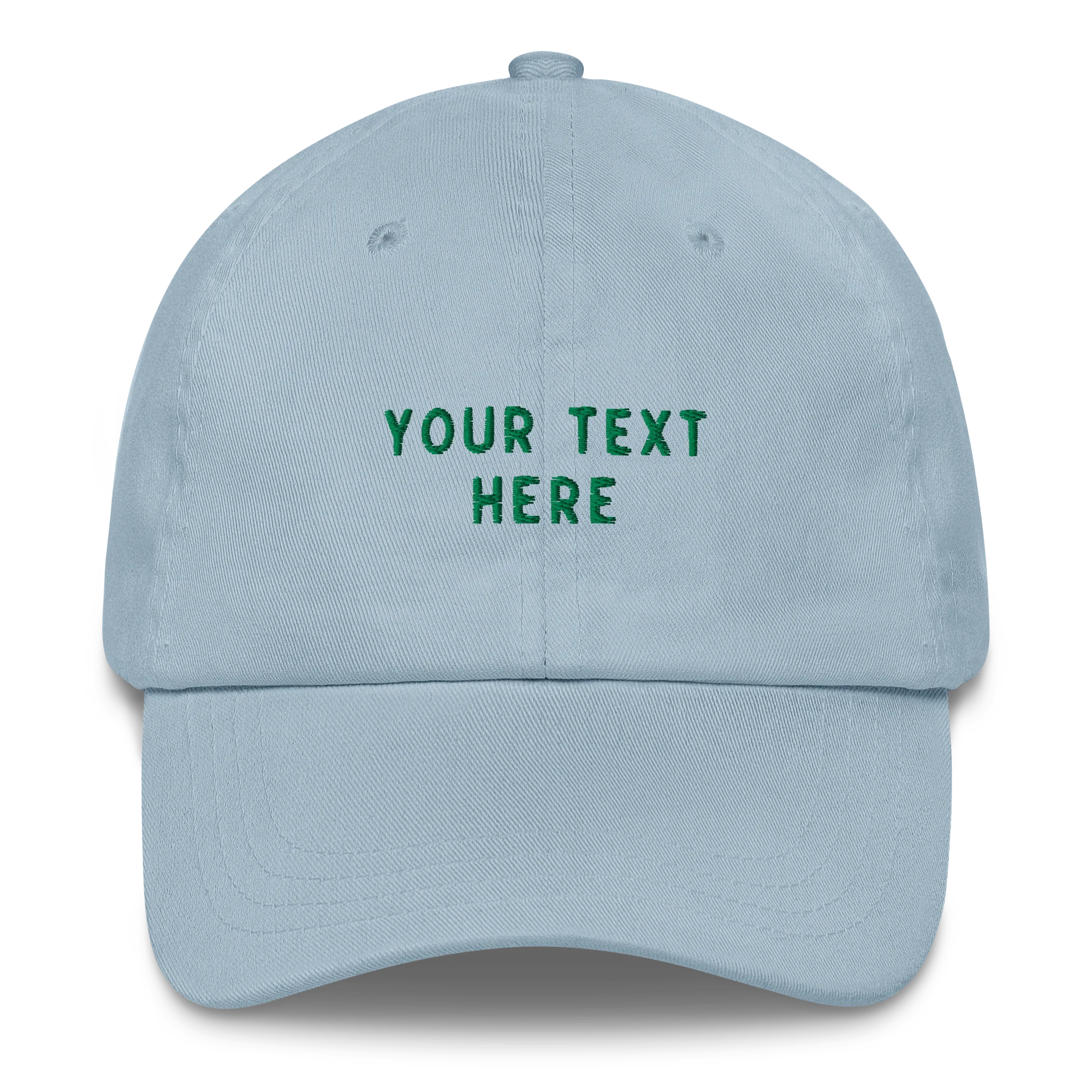 CUSTOM Your Text Embroidered Cap - Image 8