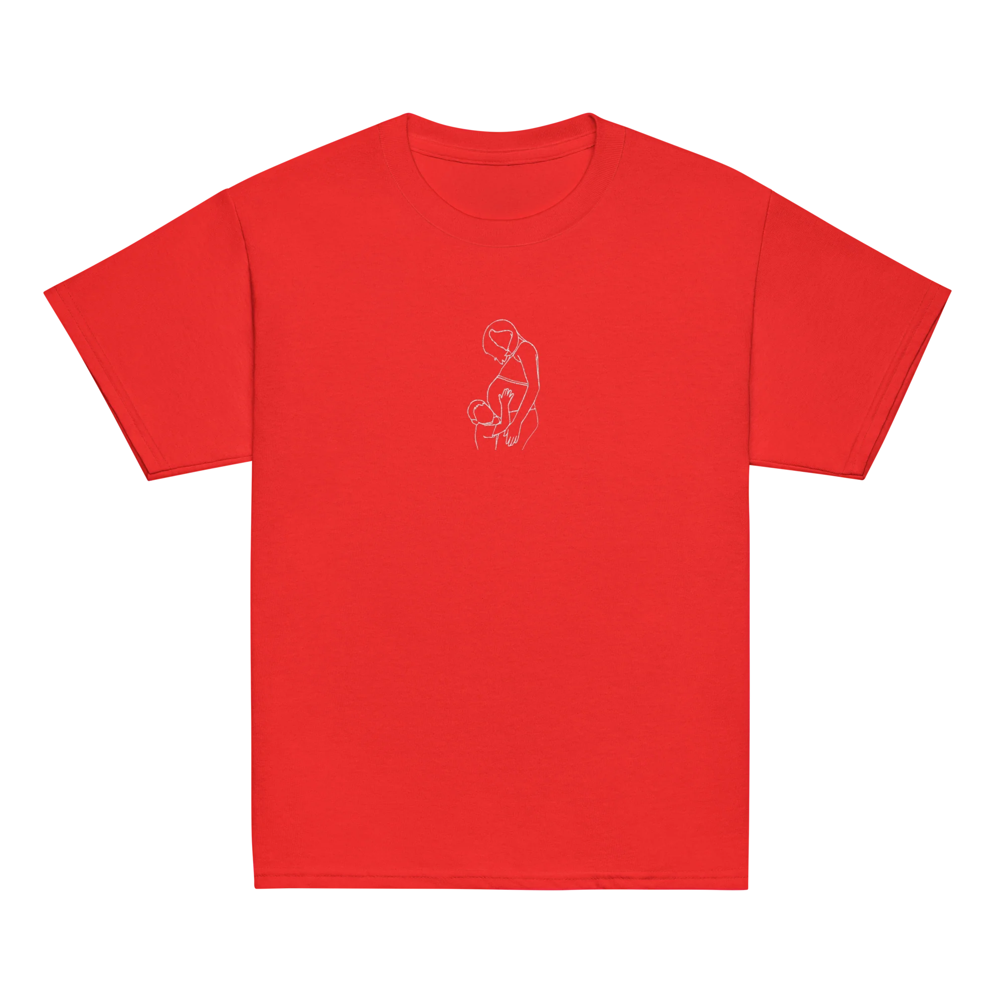 CUSTOM Embroidered Photo Portrait Baby Tee - Image 9