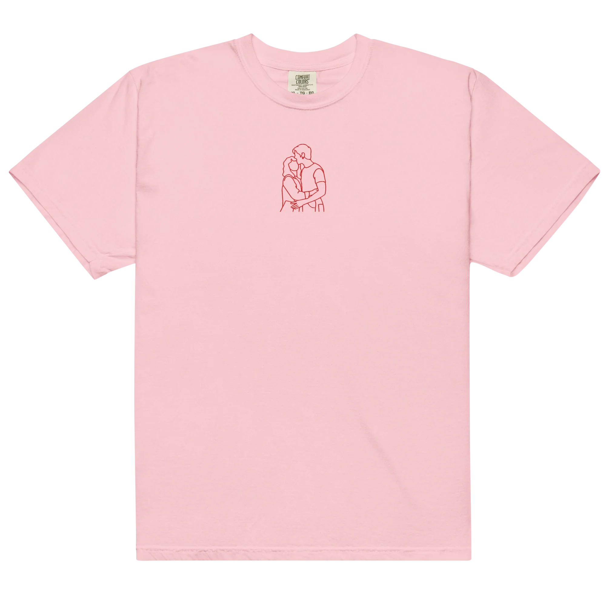 CUSTOM Embroidered Photo Portrait Classic T-Shirt - Image 10