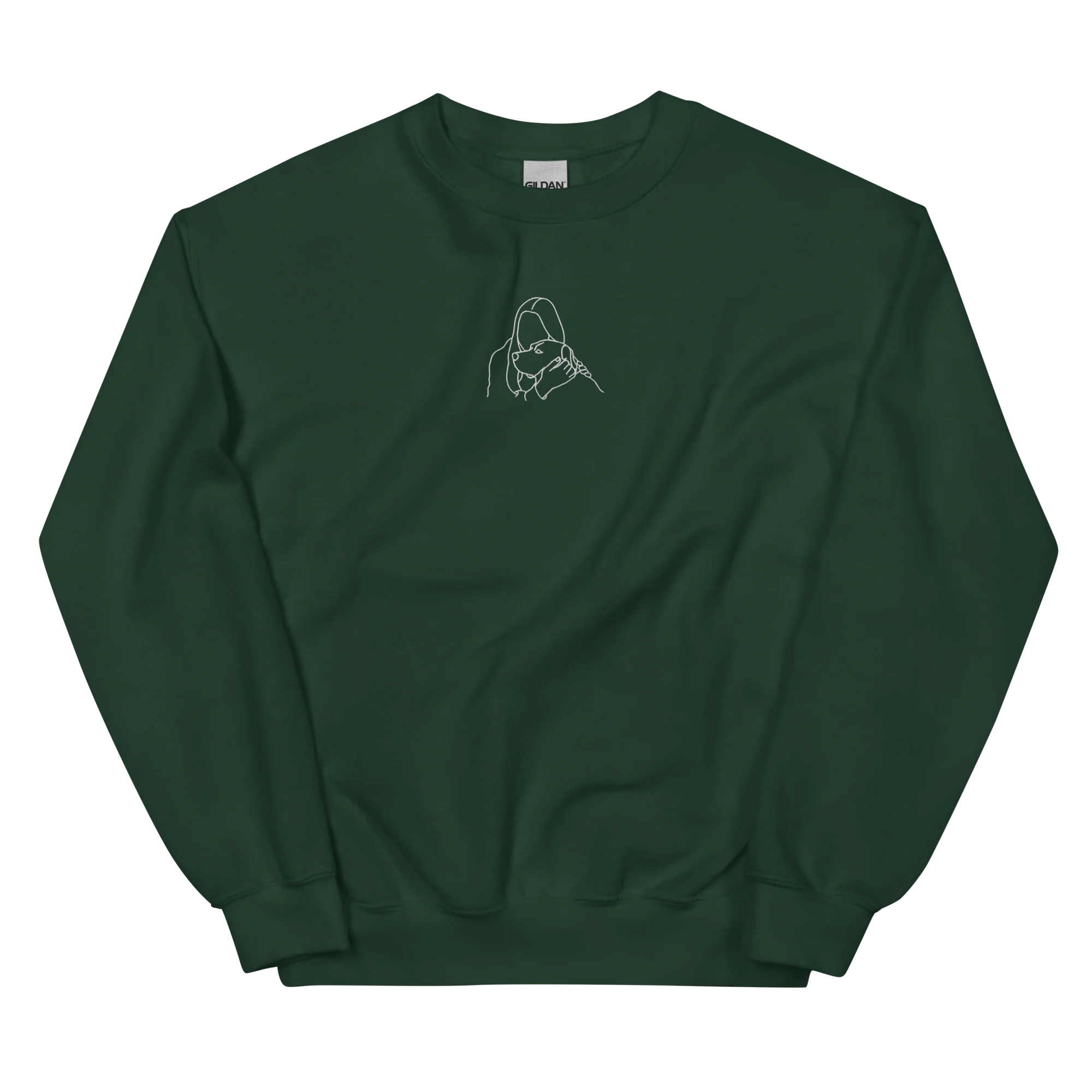 CUSTOM Embroidered Photo Portrait Sweatshirt - Image 13