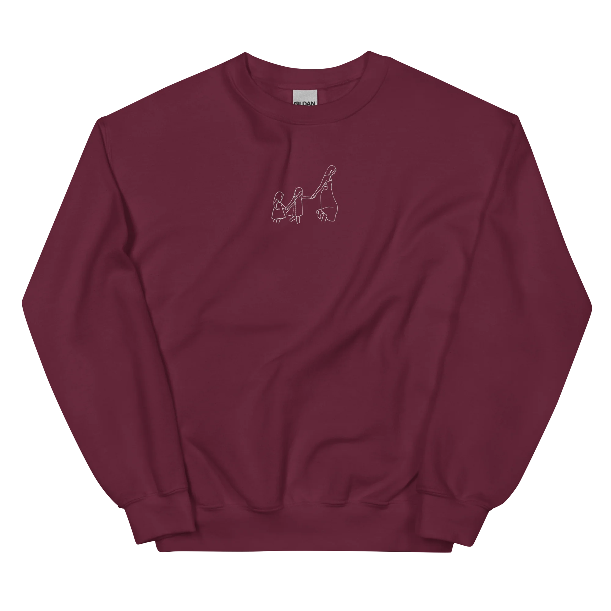 CUSTOM Embroidered Photo Portrait Sweatshirt - Image 5