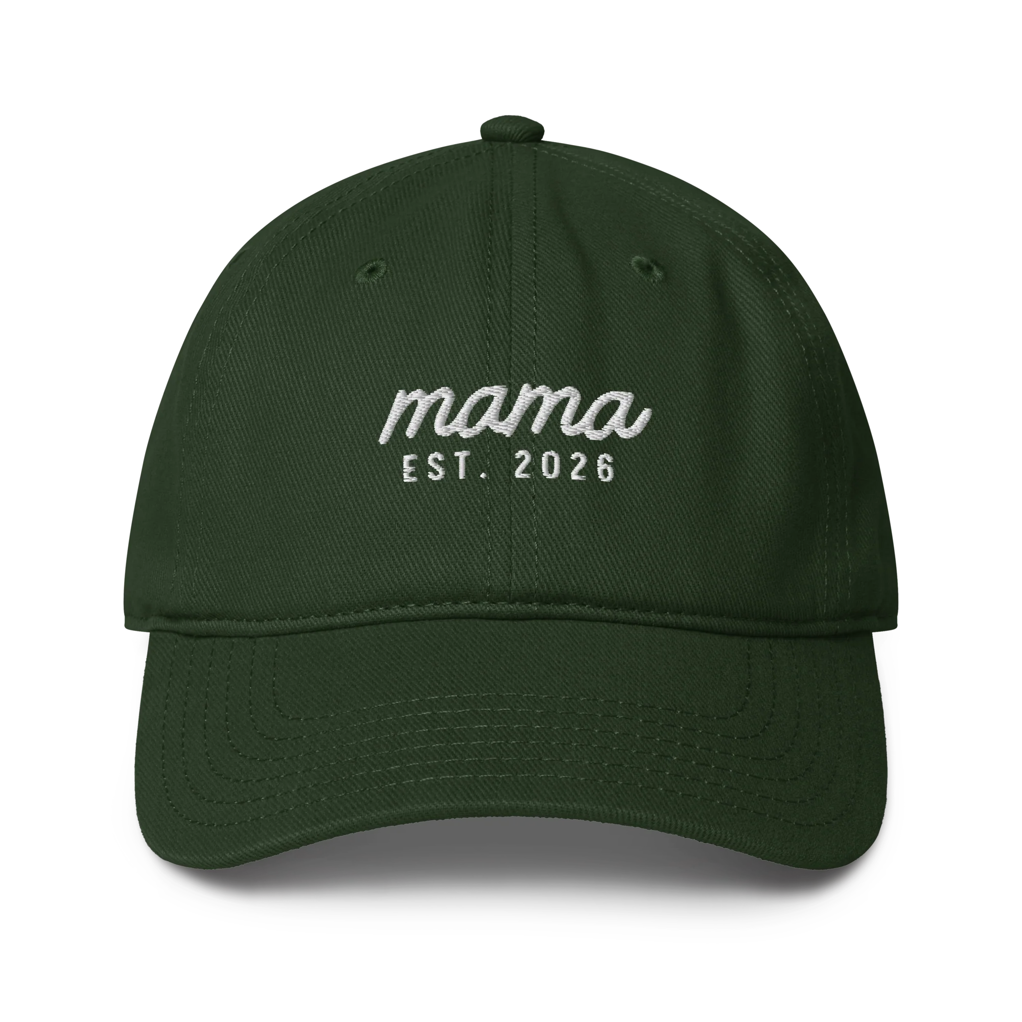 CUSTOM Mama Year Embroidered Baseball Cap - Image 6