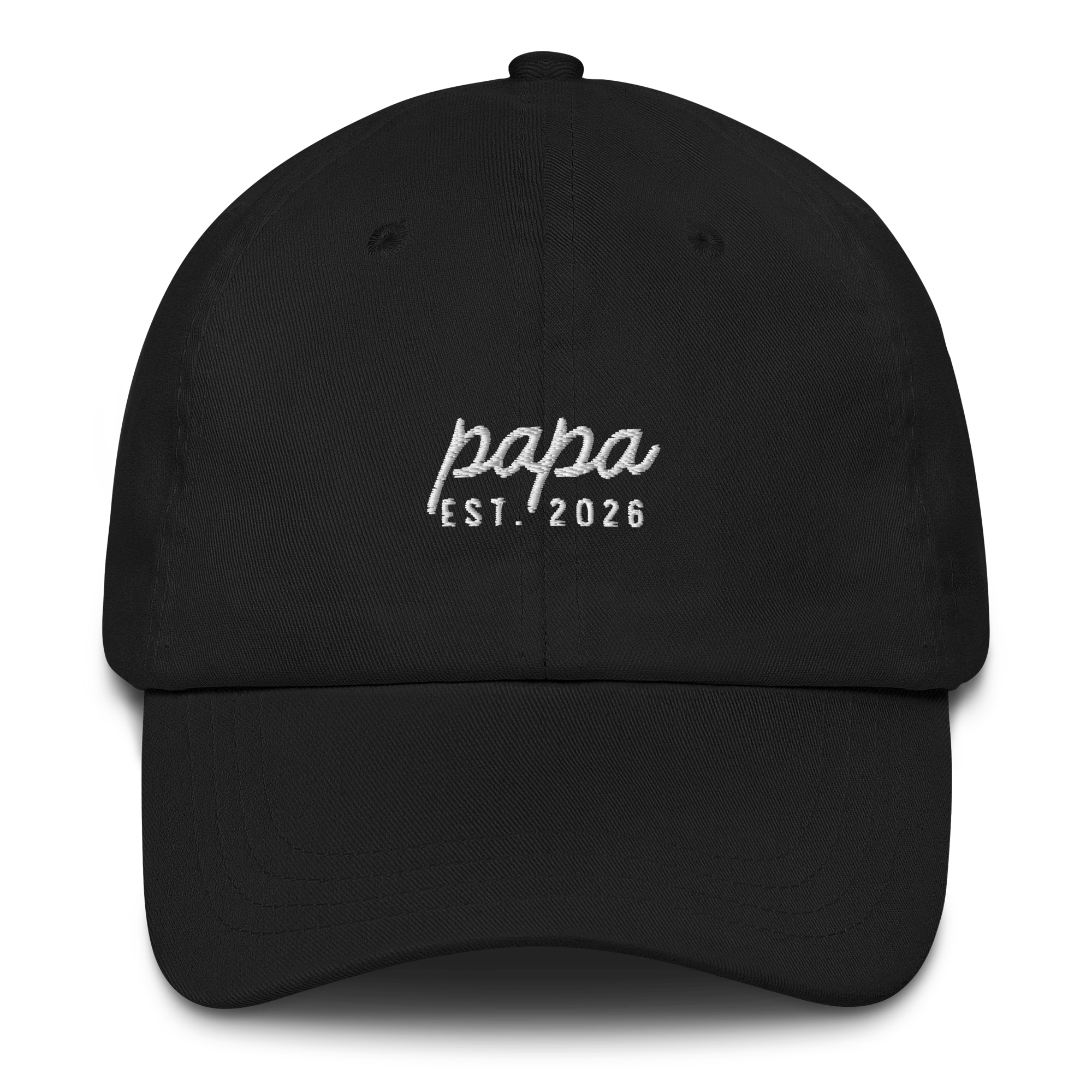 CUSTOM Papa Year Embroidered Cap - Image 4