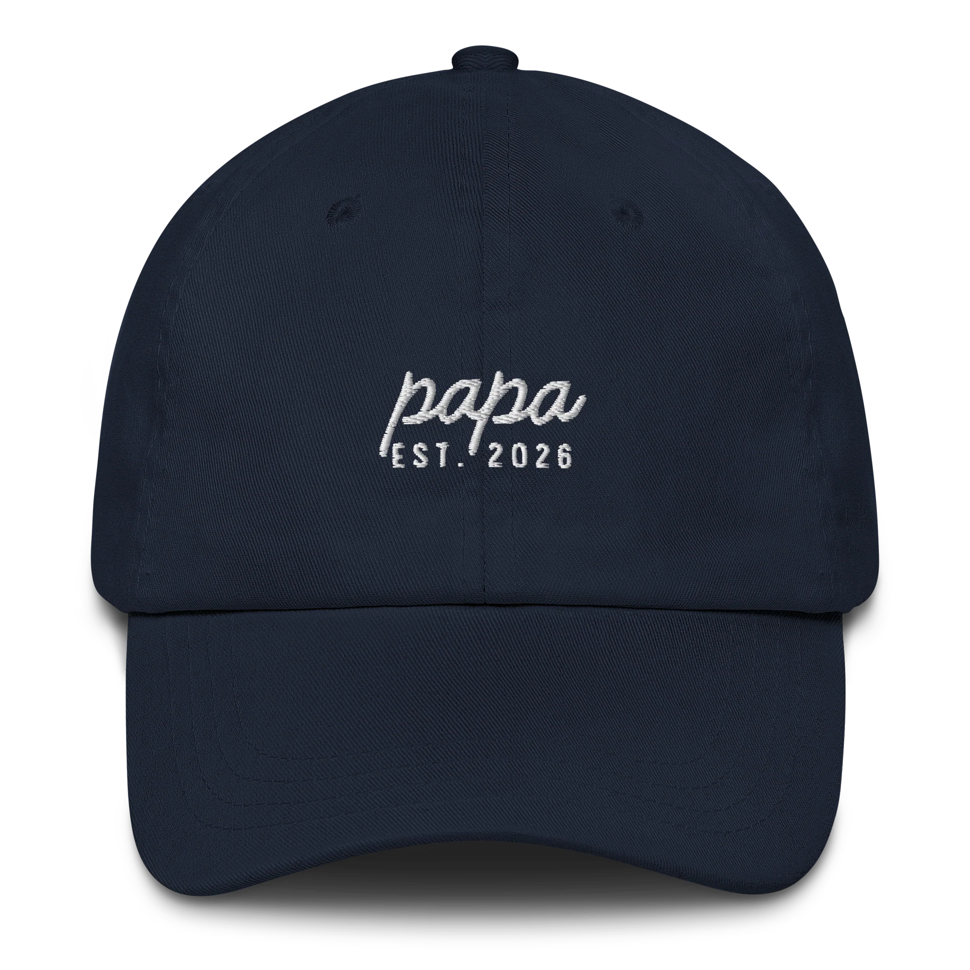 CUSTOM Papa Year Embroidered Cap - Image 8