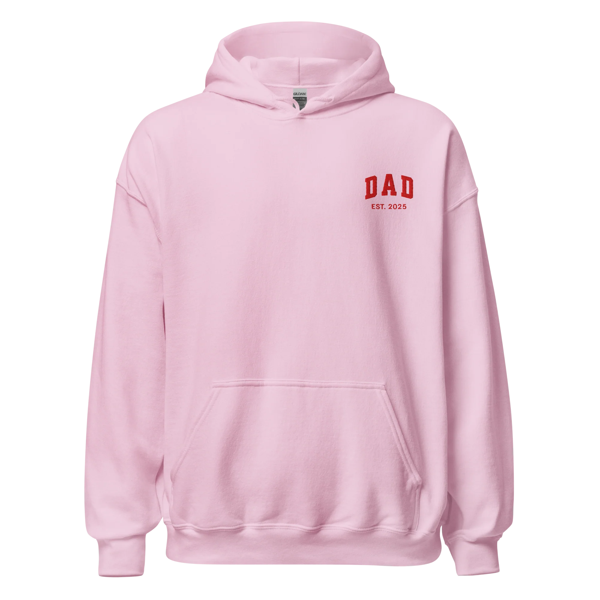 CUSTOM YEAR Dad Father Embroidered Hoodie - Image 9