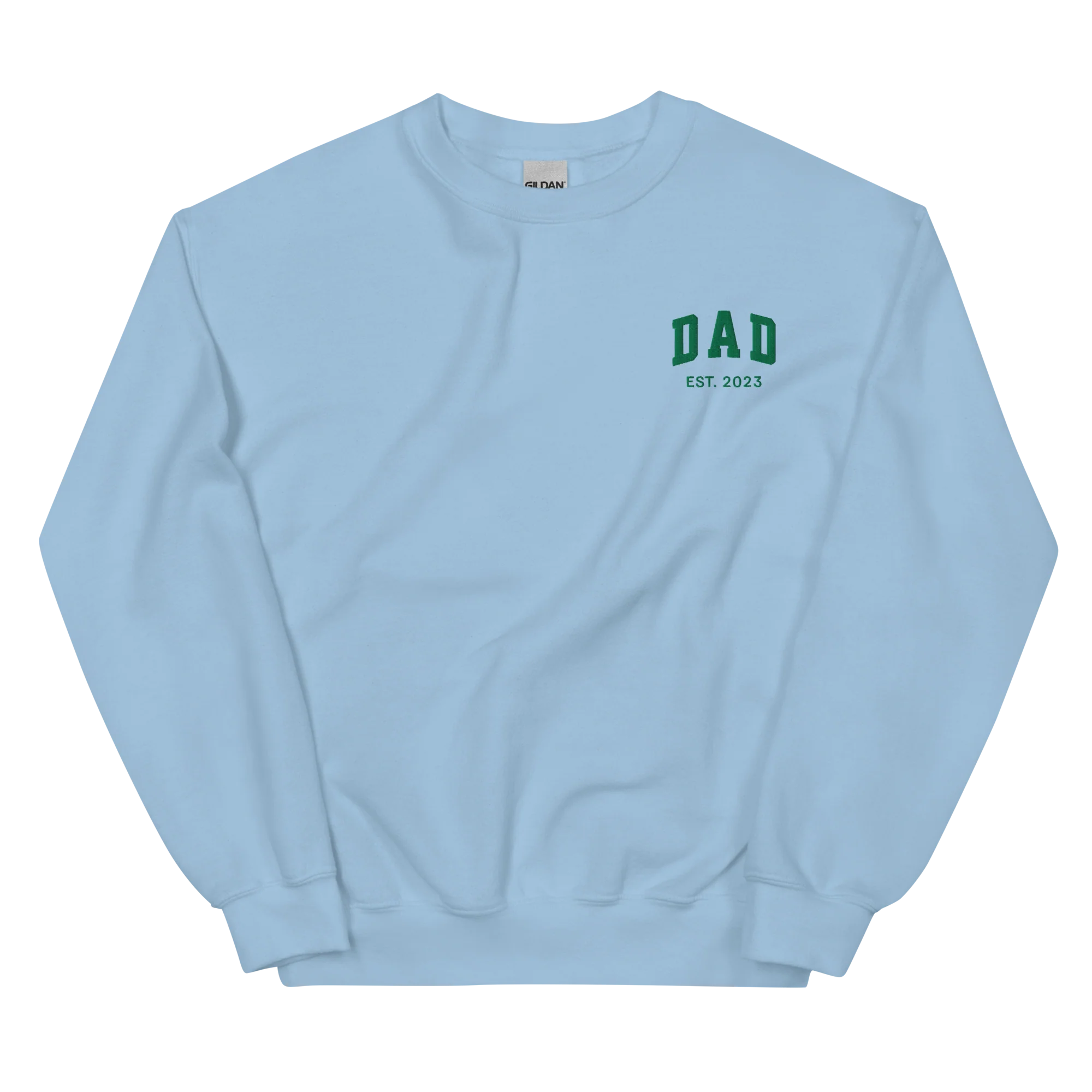 CUSTOM YEAR Dad Father Embroidered Sweatshirt - Image 12