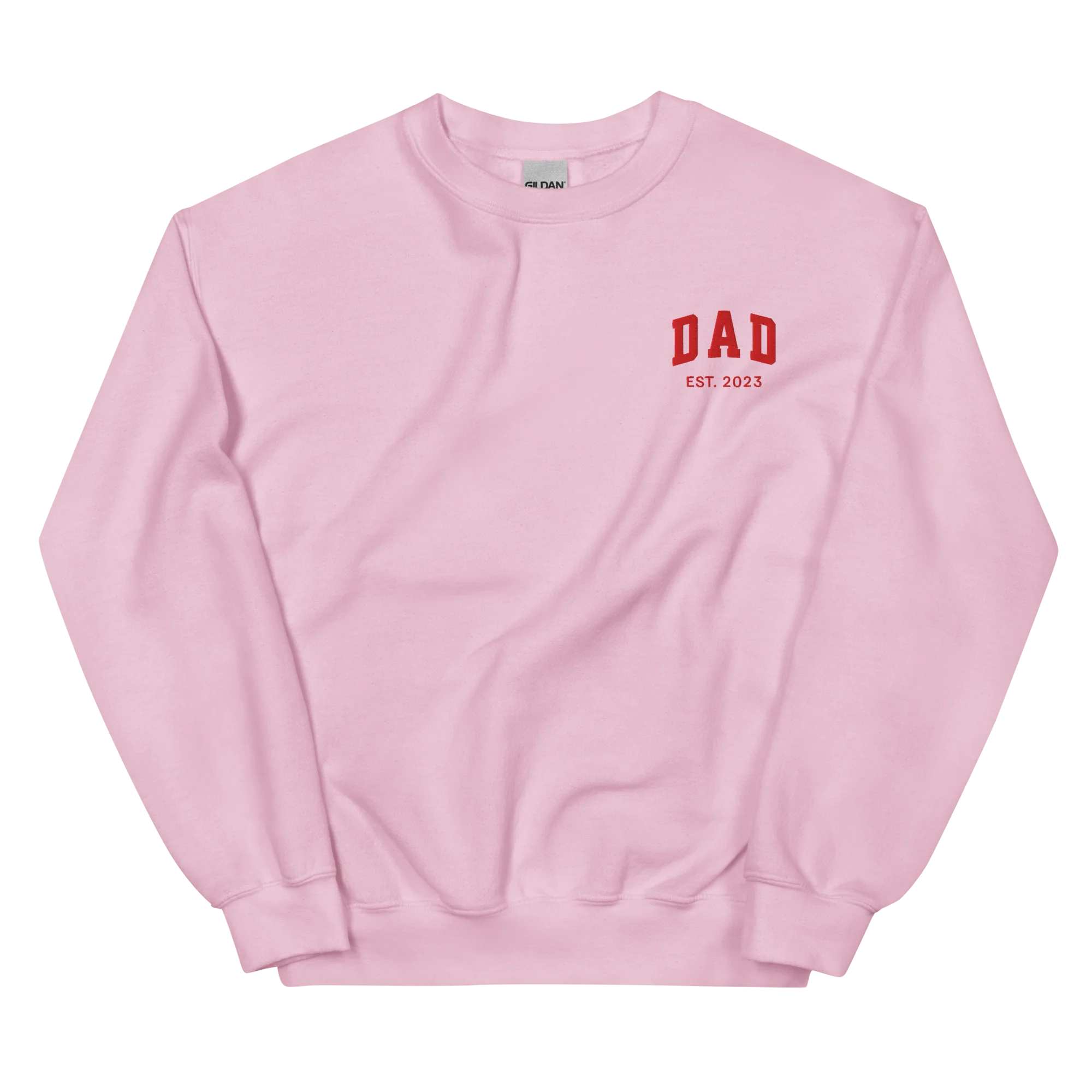 CUSTOM YEAR Dad Father Embroidered Sweatshirt - Image 13
