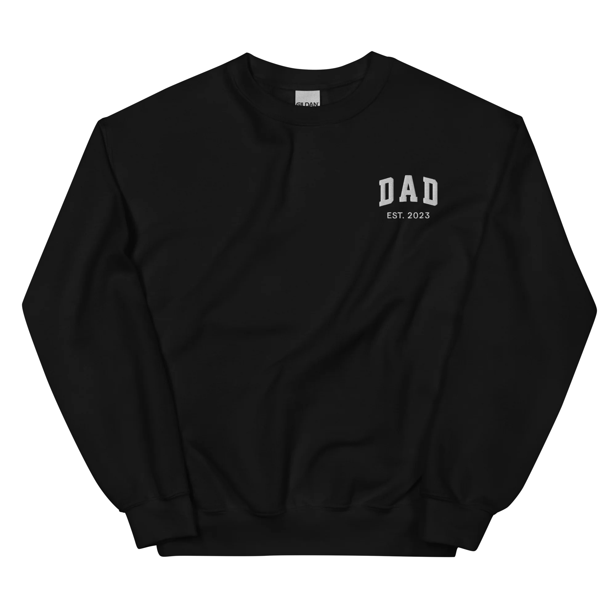 CUSTOM YEAR Dad Father Embroidered Sweatshirt - Image 14