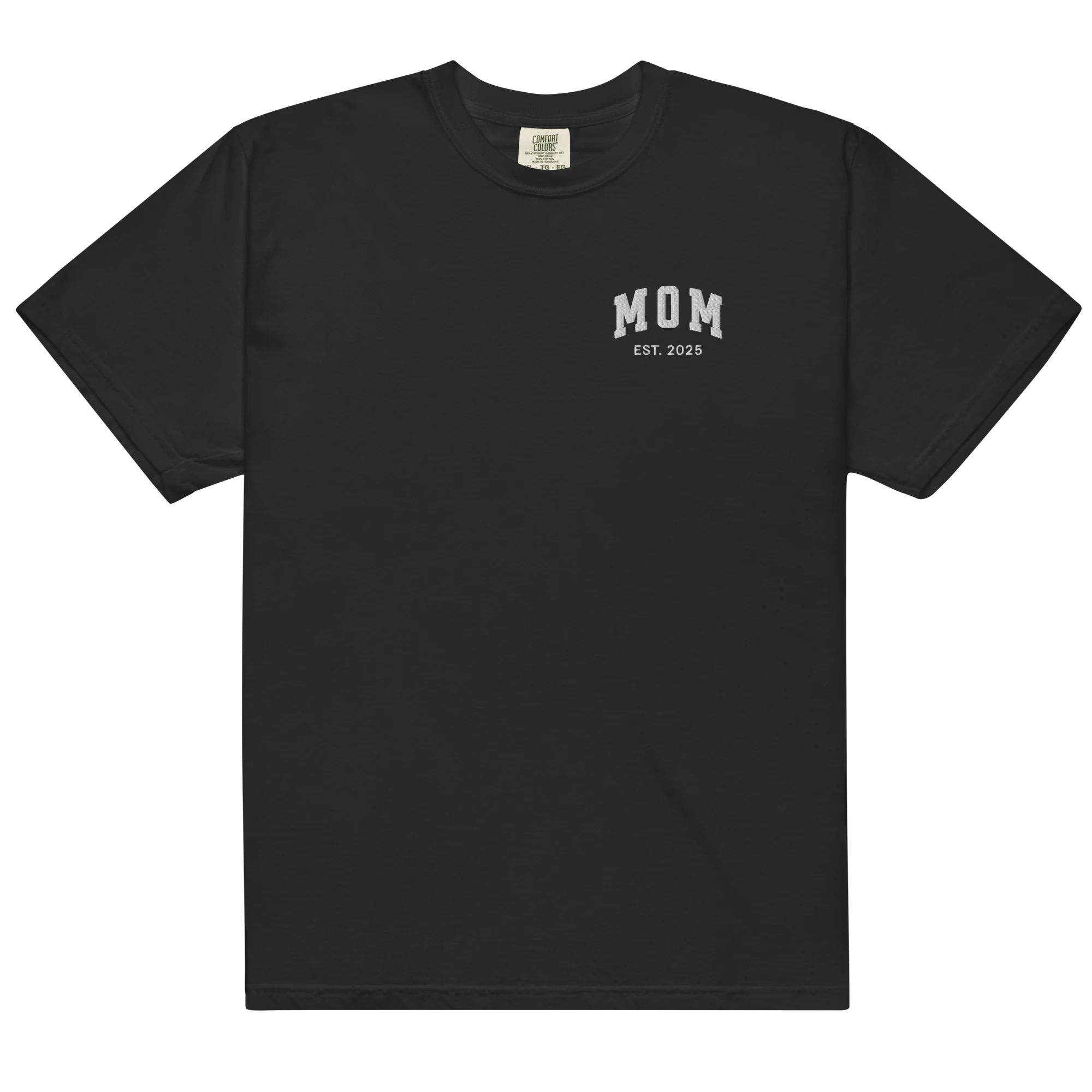 CUSTOM YEAR Mom Embroidered Classic T-Shirt - Image 10