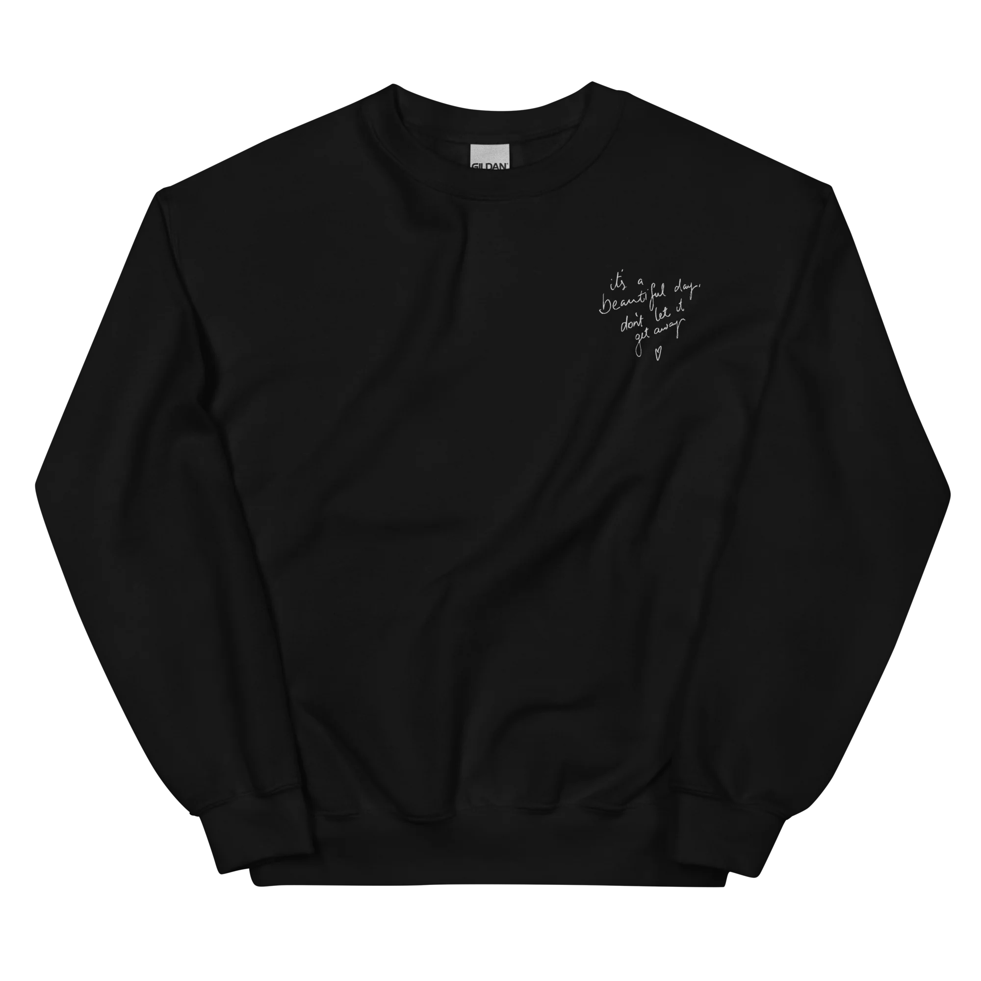 CUSTOM Your Handwriting Note Embroidered Sweatshirt - Image 11