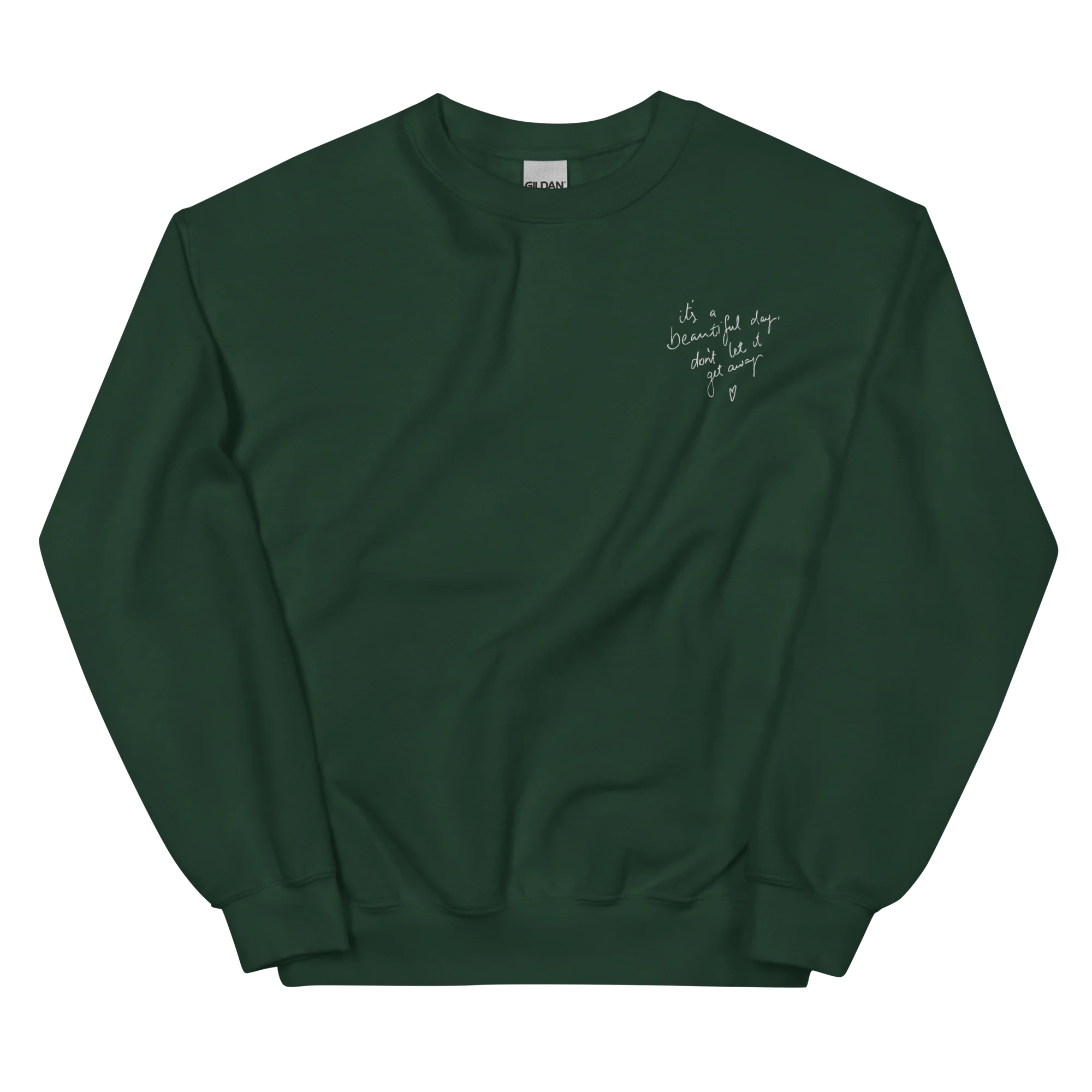 CUSTOM Your Handwriting Note Embroidered Sweatshirt - Image 8
