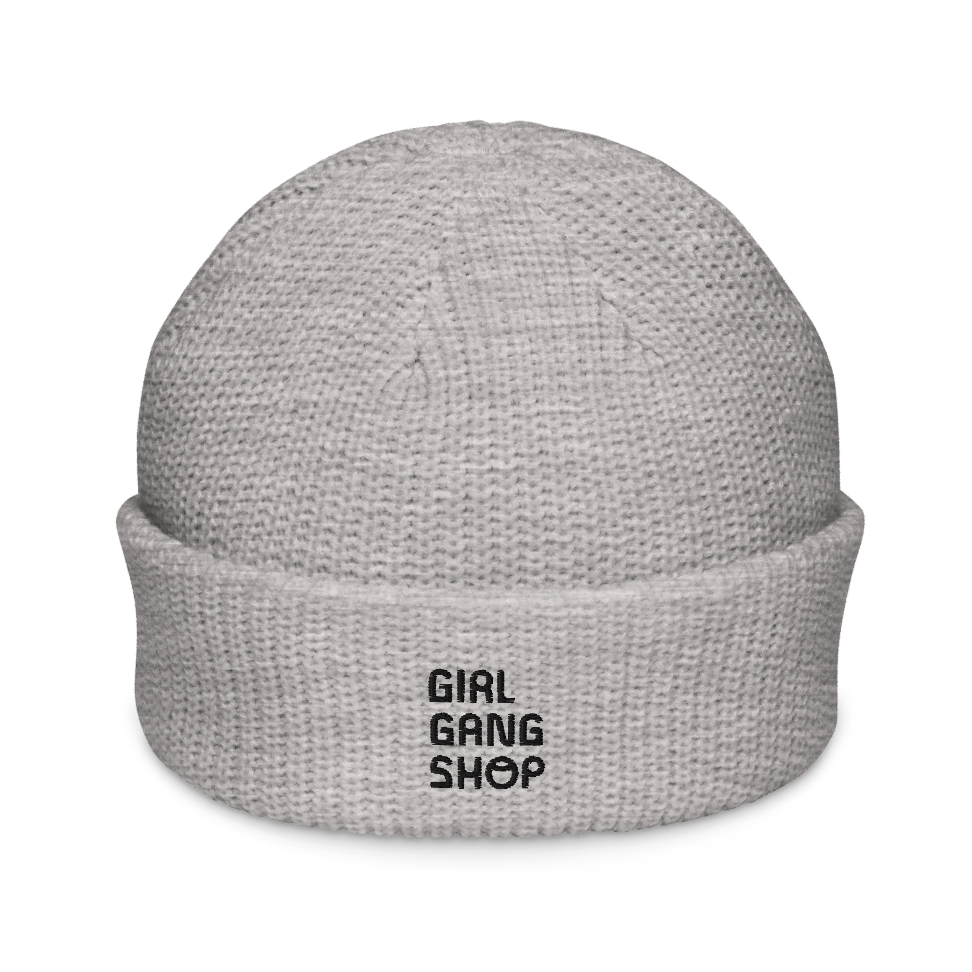 CUSTOM YOUR LOGO Embroidered Cable Beanie - Image 7
