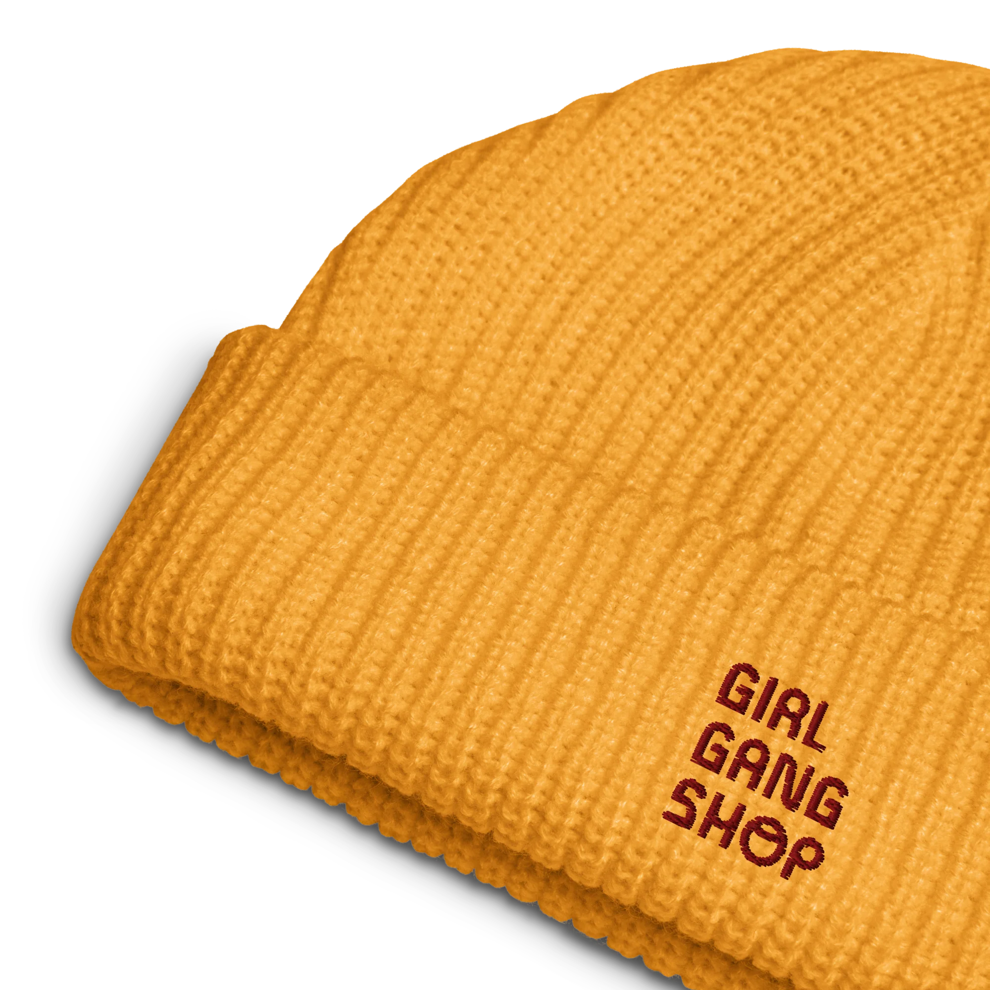CUSTOM YOUR LOGO Embroidered Cable Beanie - Image 9