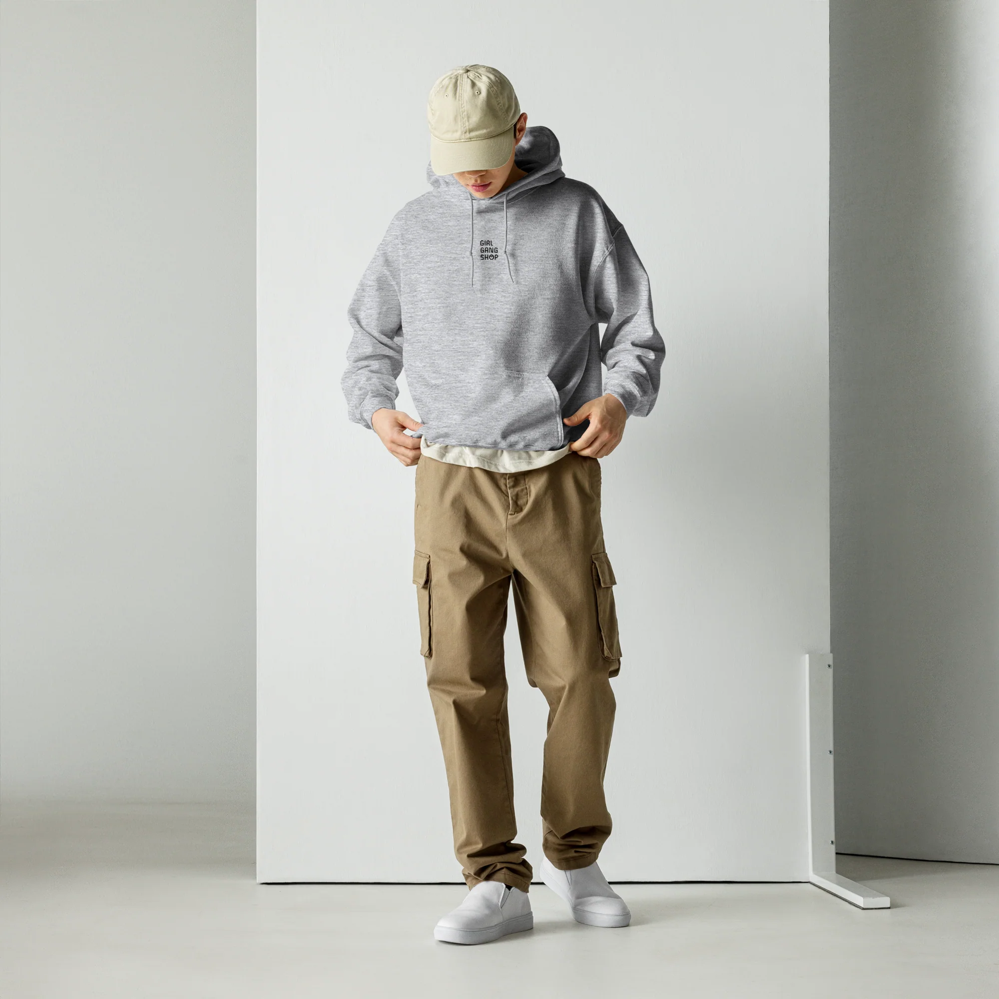 CUSTOM YOUR LOGO Embroidered Hoodie - Image 2