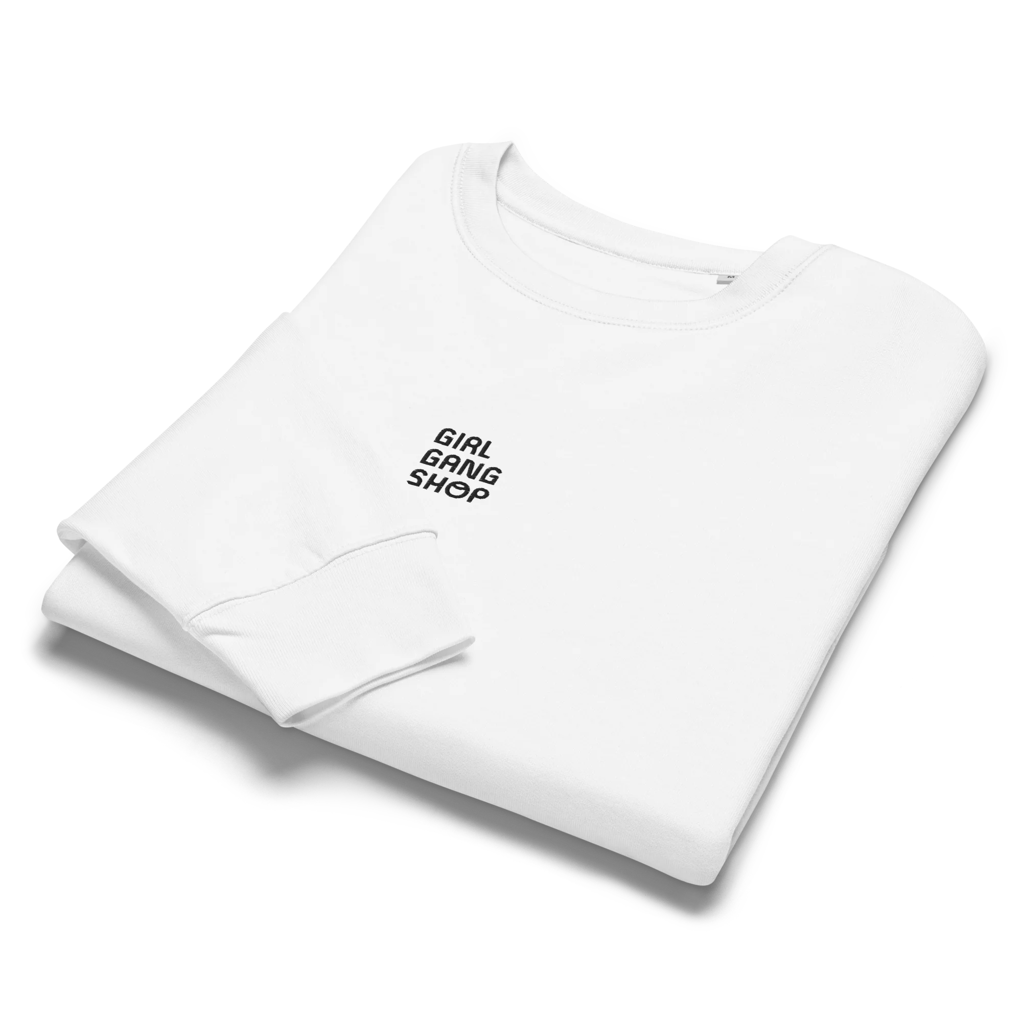 CUSTOM YOUR LOGO Embroidered Women’s Organic Sweatshirt - Image 3