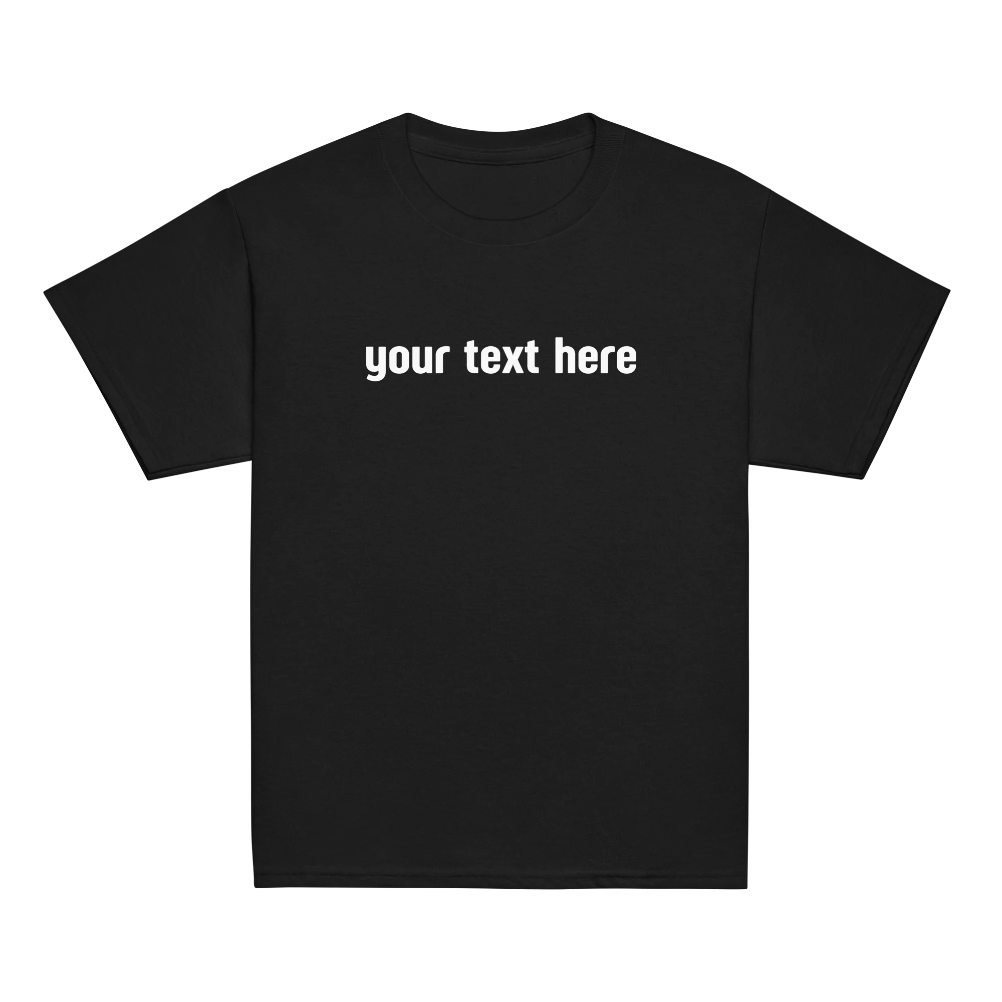 CUSTOM Your Text Baby Tee - Image 7