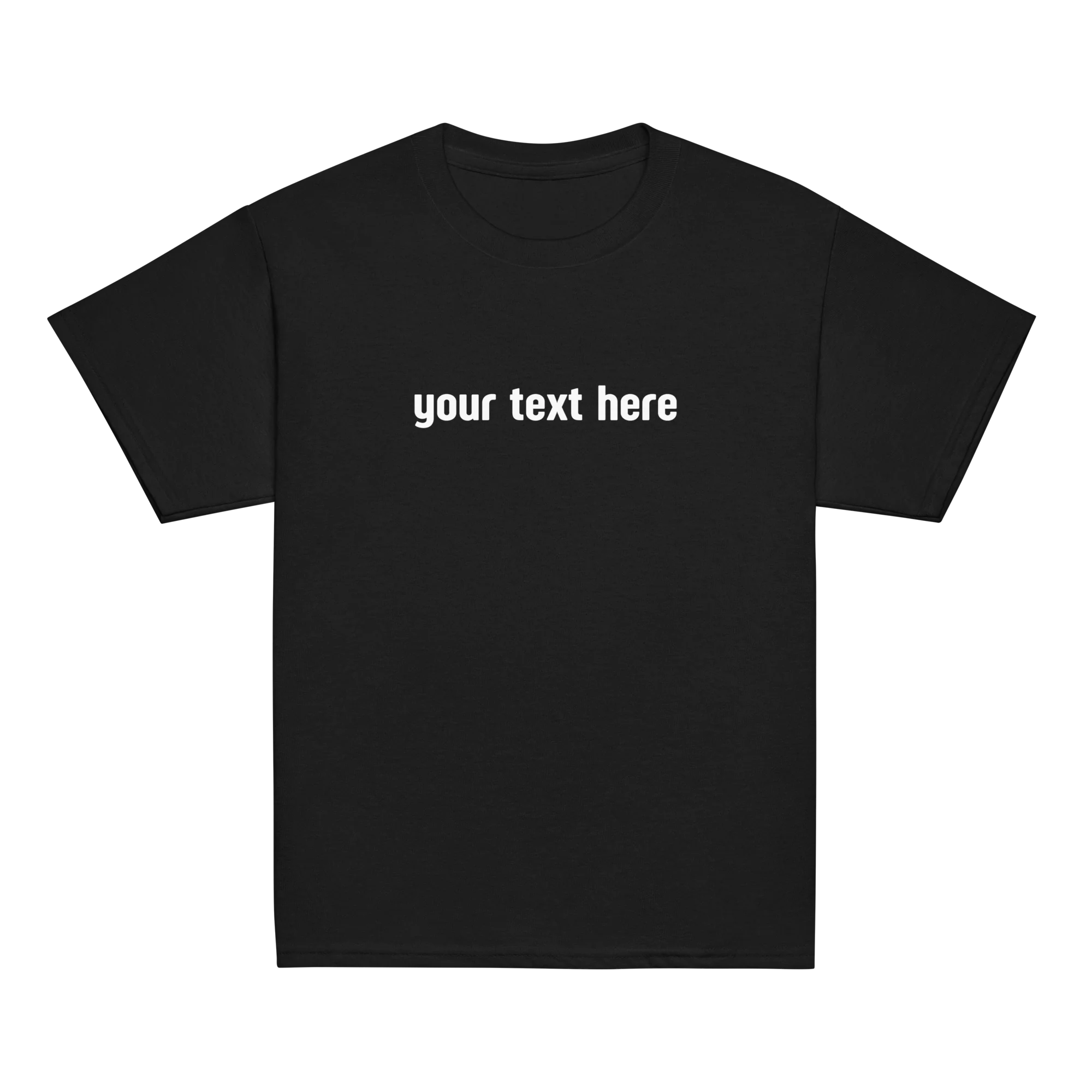CUSTOM Your Text Baby Tee - Image 10