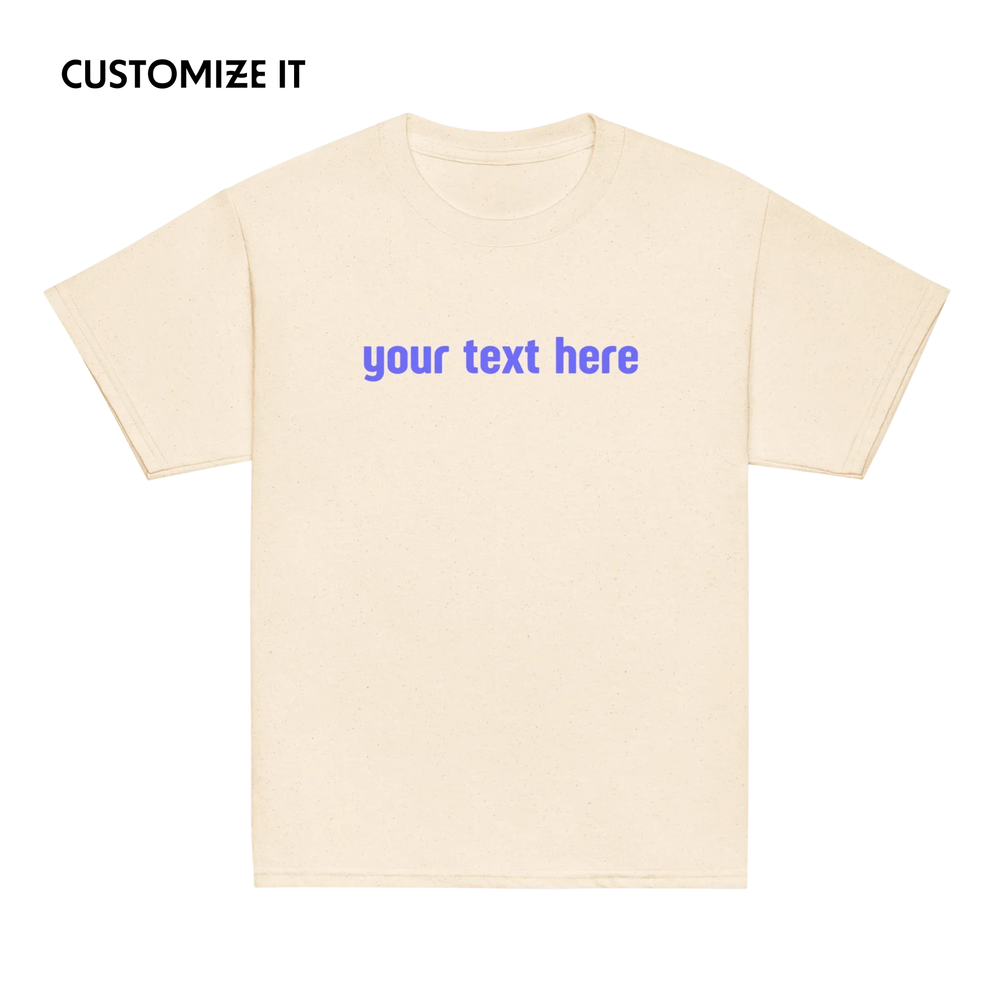 CUSTOM Your Text Baby Tee