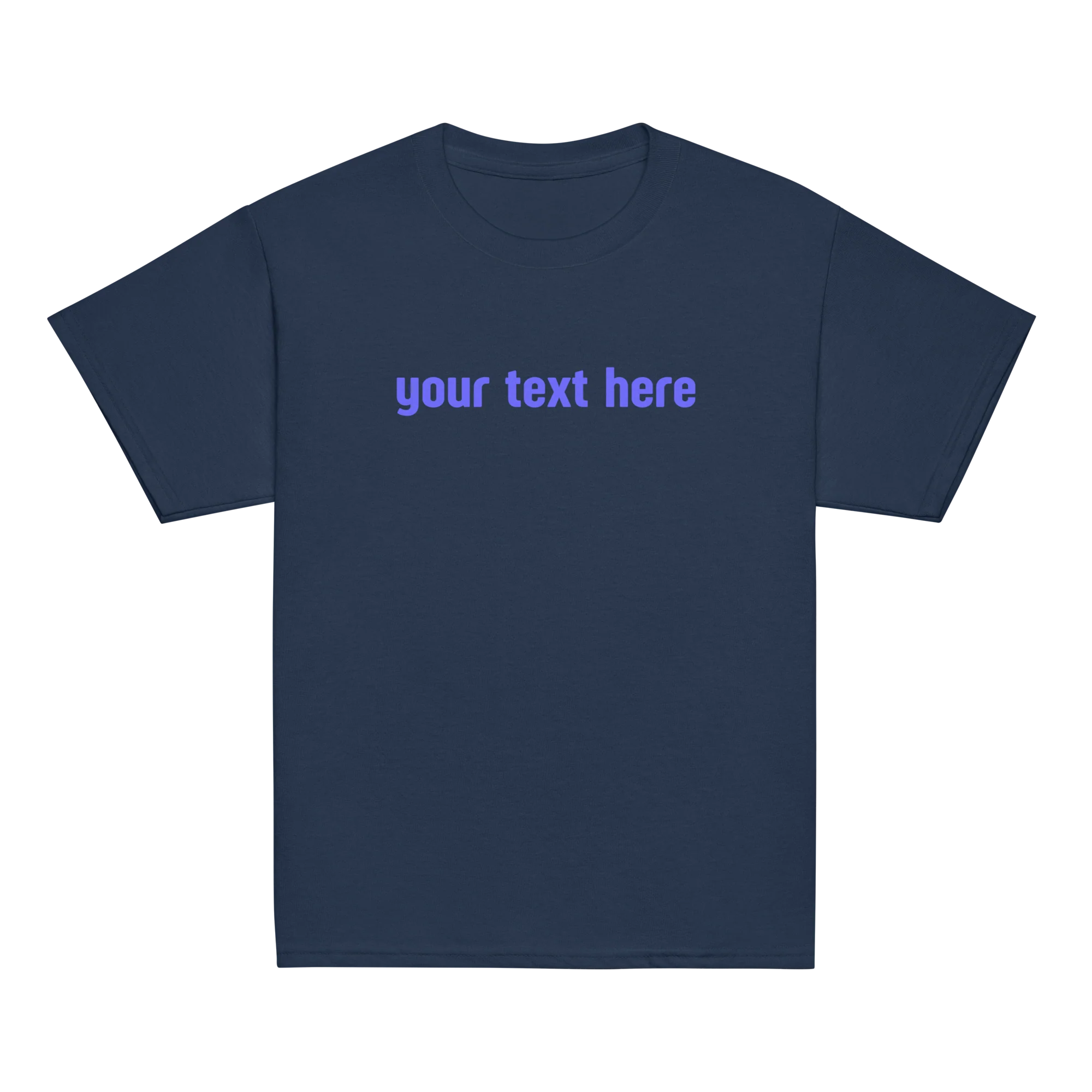 CUSTOM Your Text Baby Tee - Image 5