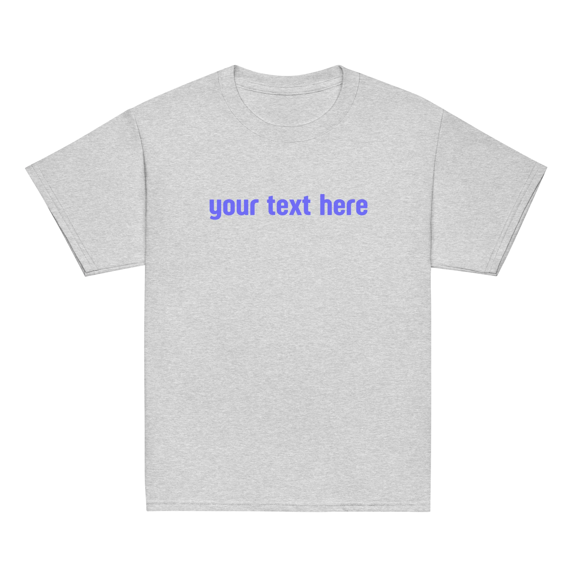 CUSTOM Your Text Baby Tee - Image 6