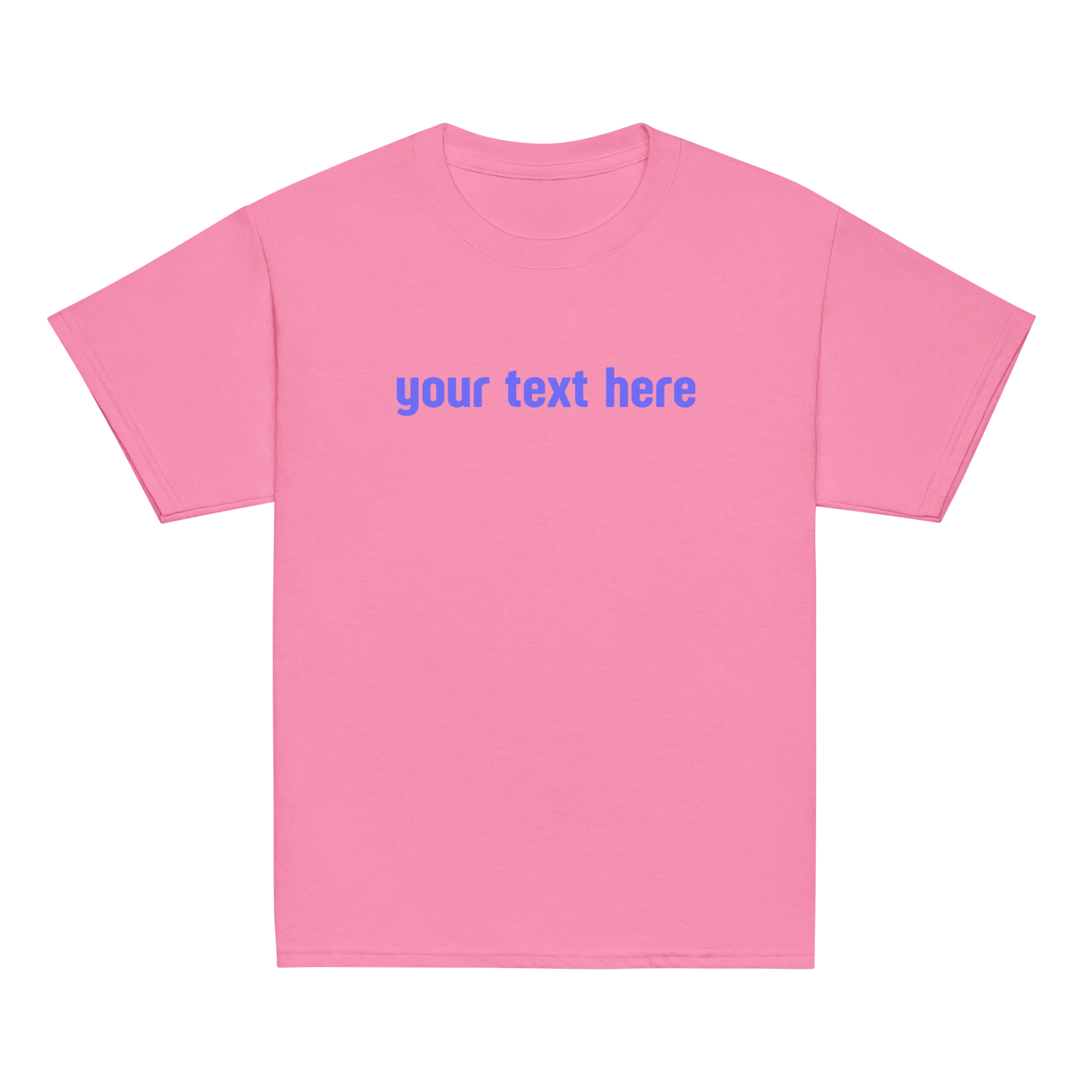 CUSTOM Your Text Baby Tee - Image 7