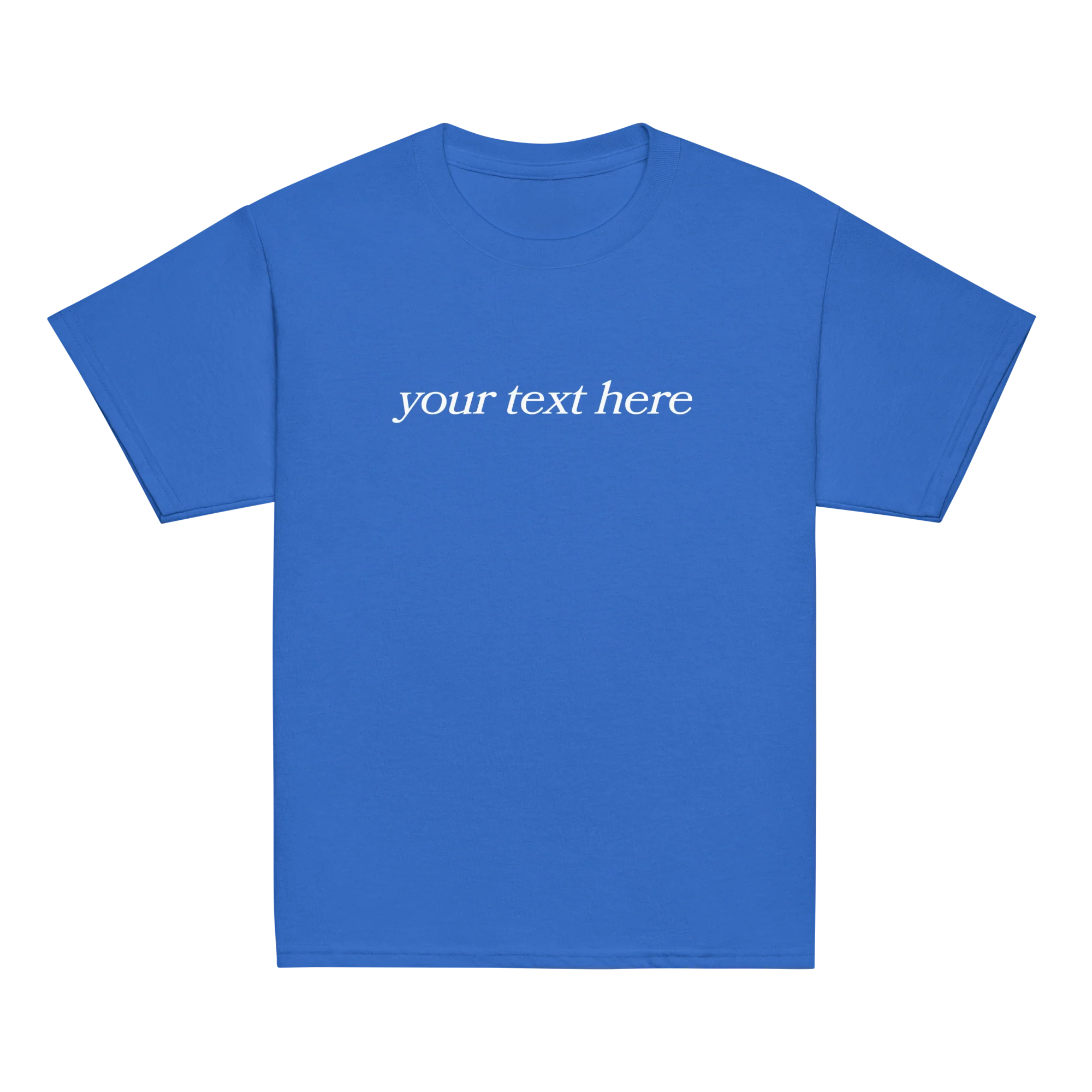 CUSTOM Your Text Baby Tee - Image 10